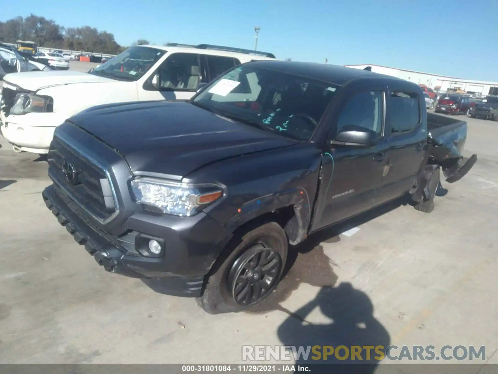 2 Photograph of a damaged car 3TMAZ5CN5MM152373 TOYOTA TACOMA 2WD 2021