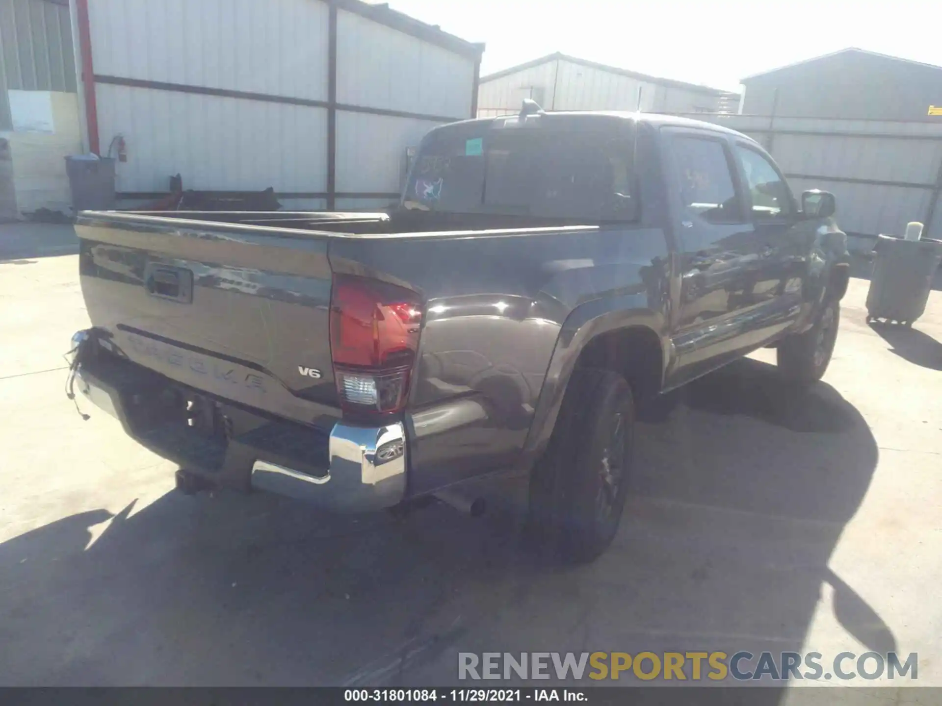 4 Photograph of a damaged car 3TMAZ5CN5MM152373 TOYOTA TACOMA 2WD 2021