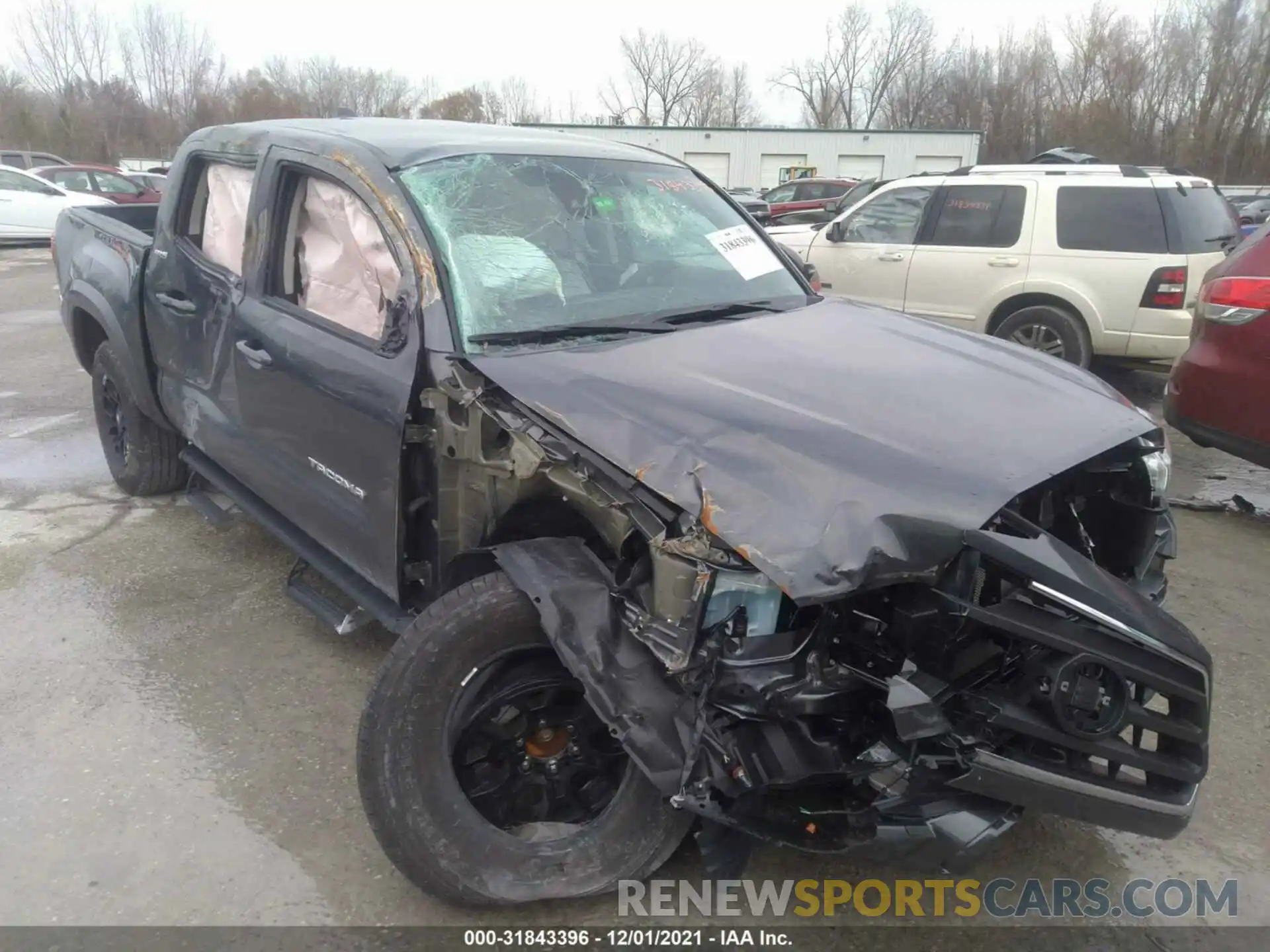 1 Photograph of a damaged car 3TMAZ5CN5MM159145 TOYOTA TACOMA 2WD 2021