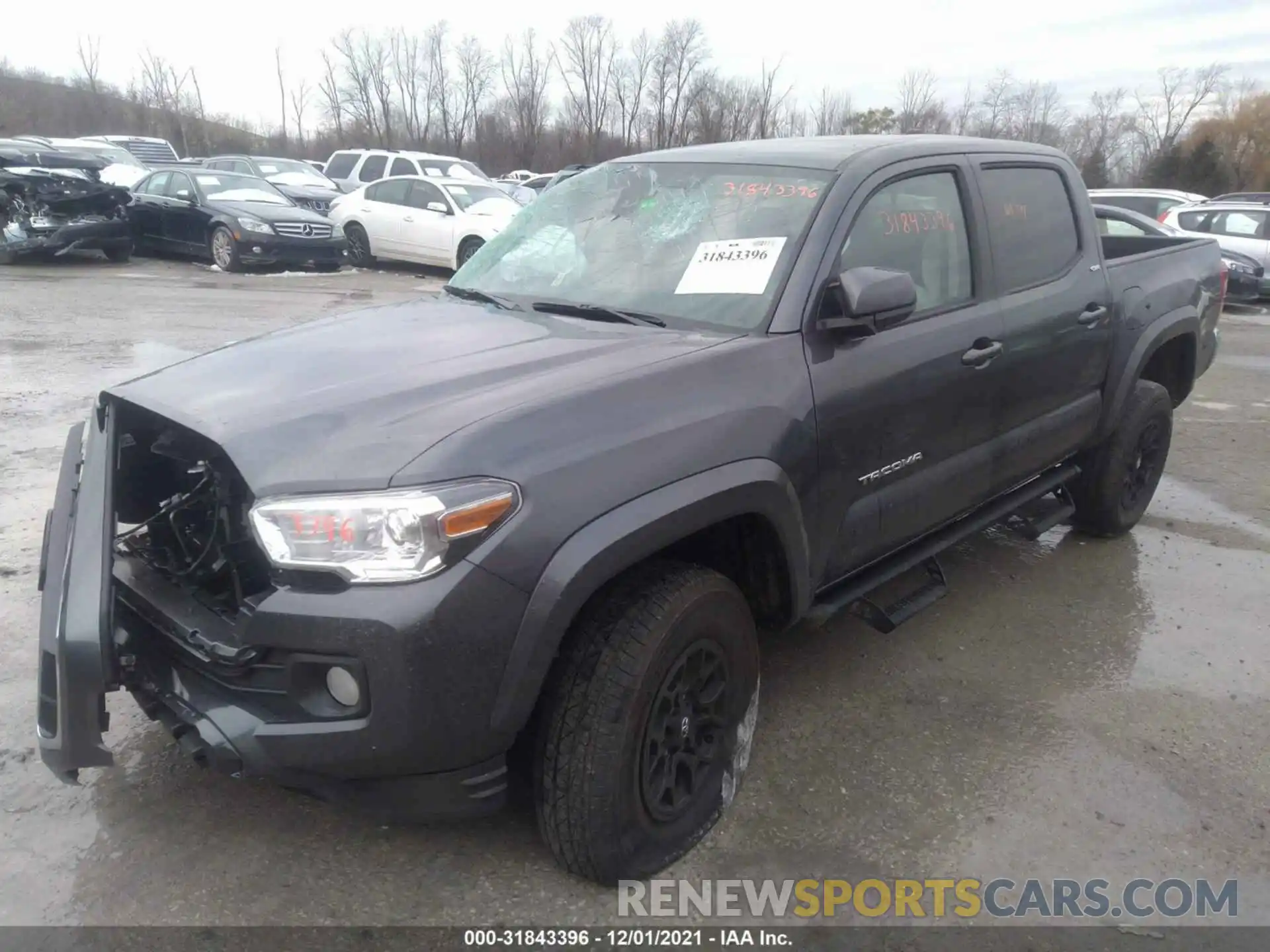 2 Photograph of a damaged car 3TMAZ5CN5MM159145 TOYOTA TACOMA 2WD 2021