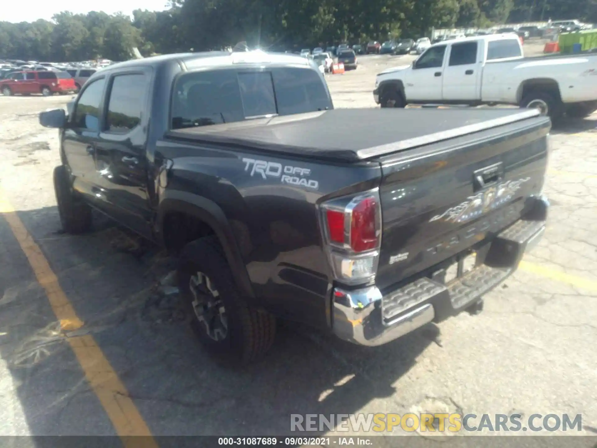 3 Photograph of a damaged car 3TMAZ5CN6MM141771 TOYOTA TACOMA 2WD 2021