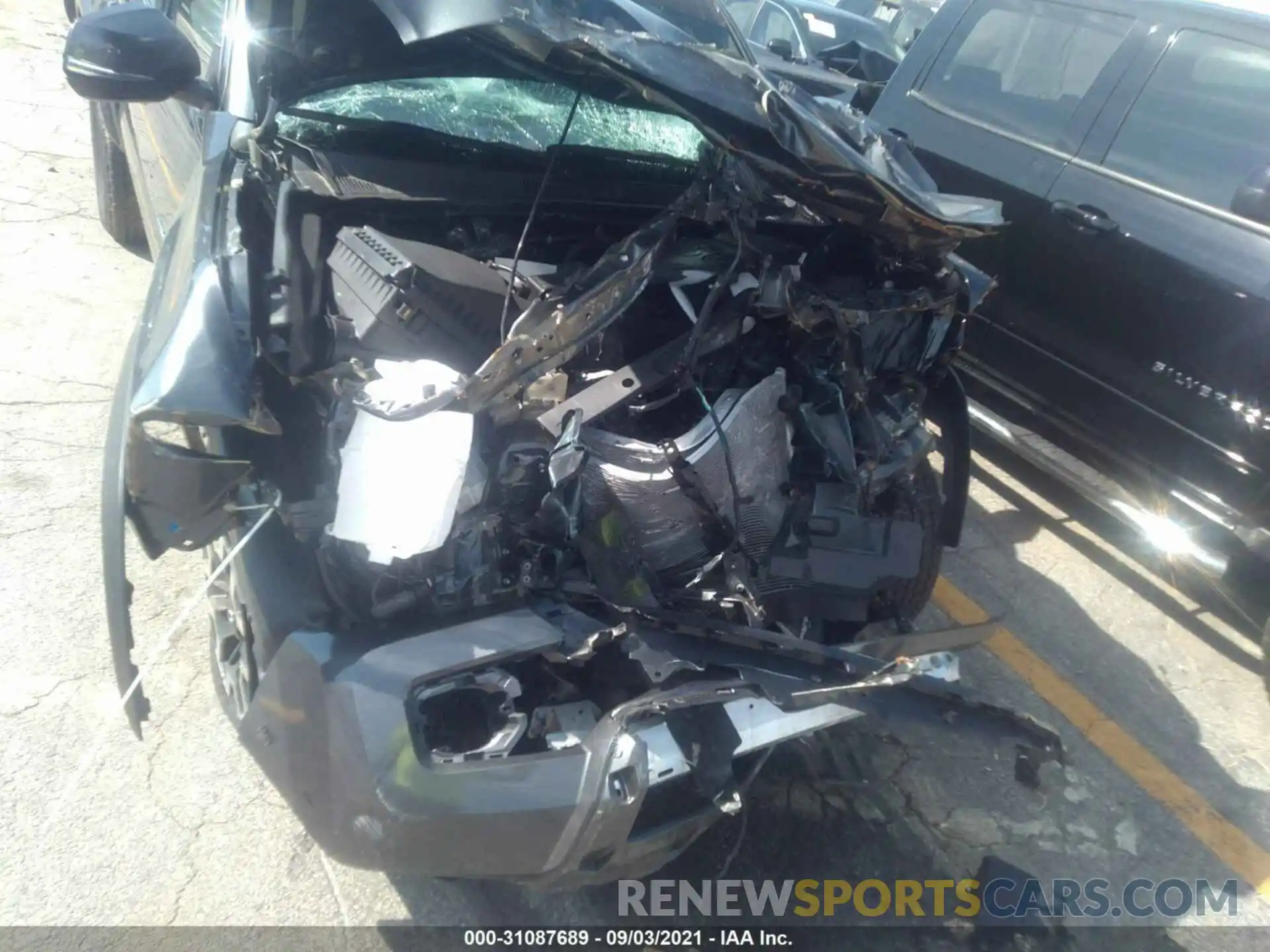 6 Photograph of a damaged car 3TMAZ5CN6MM141771 TOYOTA TACOMA 2WD 2021