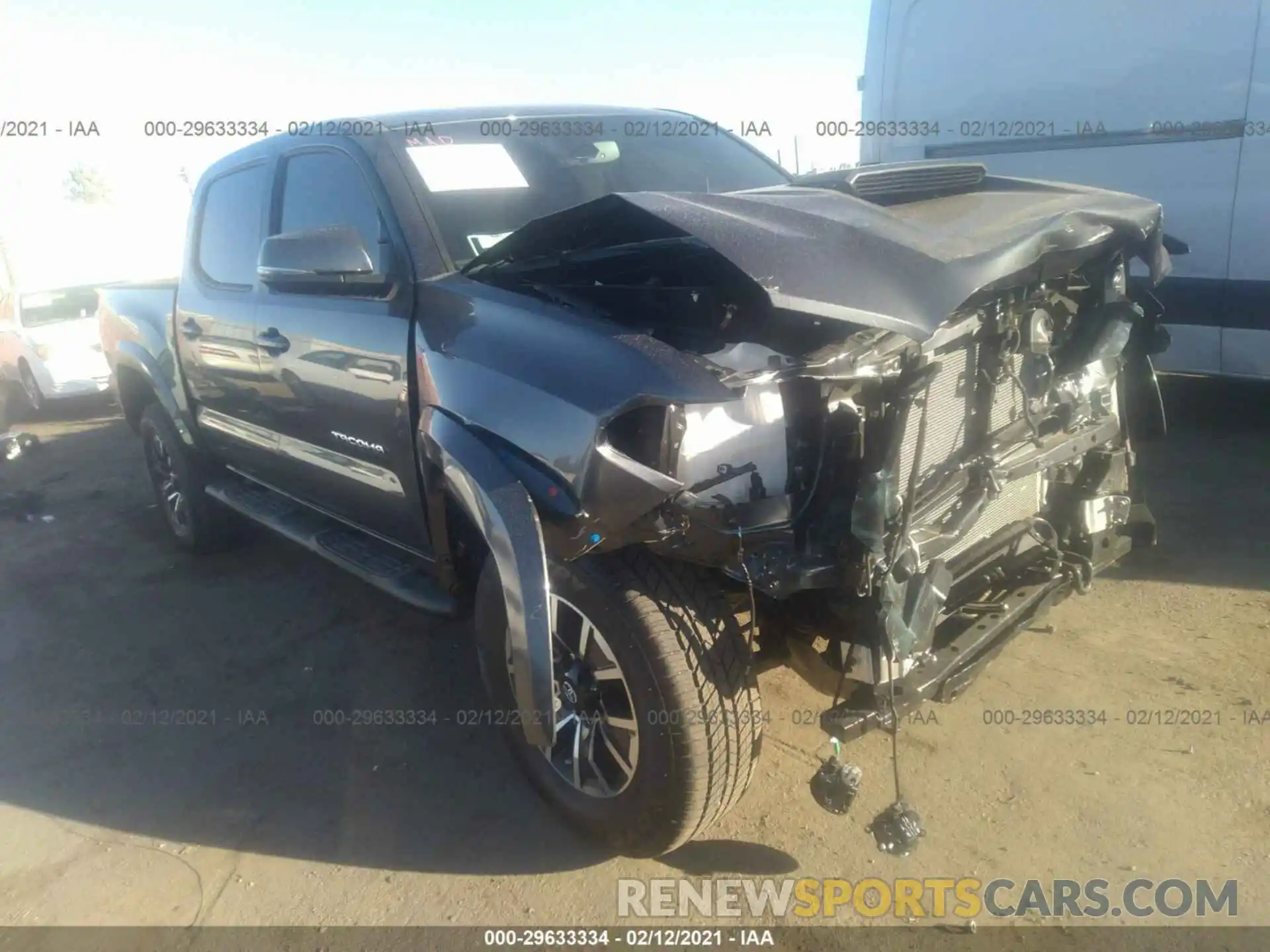 1 Photograph of a damaged car 3TMAZ5CN6MM145643 TOYOTA TACOMA 2WD 2021