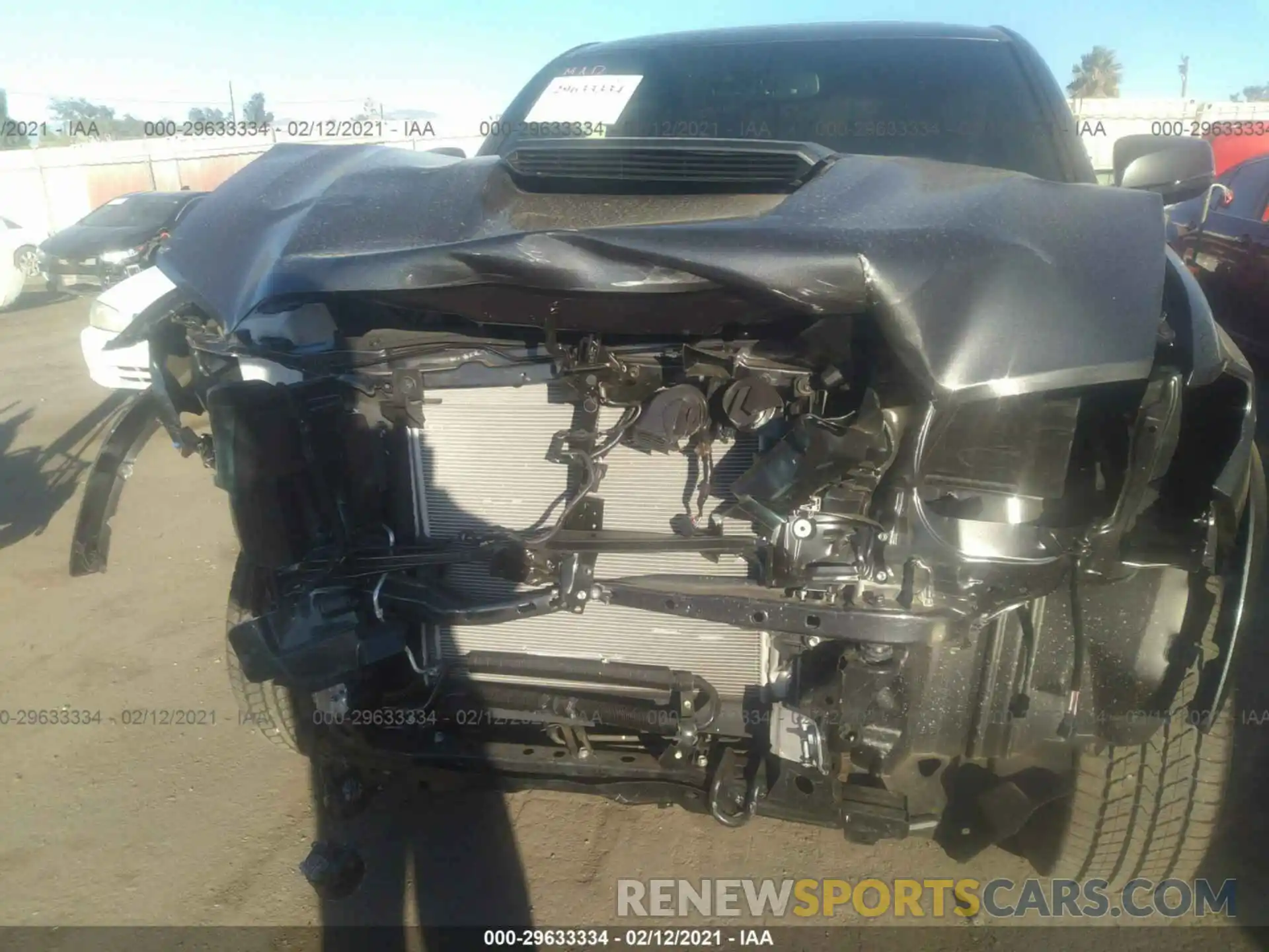 6 Photograph of a damaged car 3TMAZ5CN6MM145643 TOYOTA TACOMA 2WD 2021