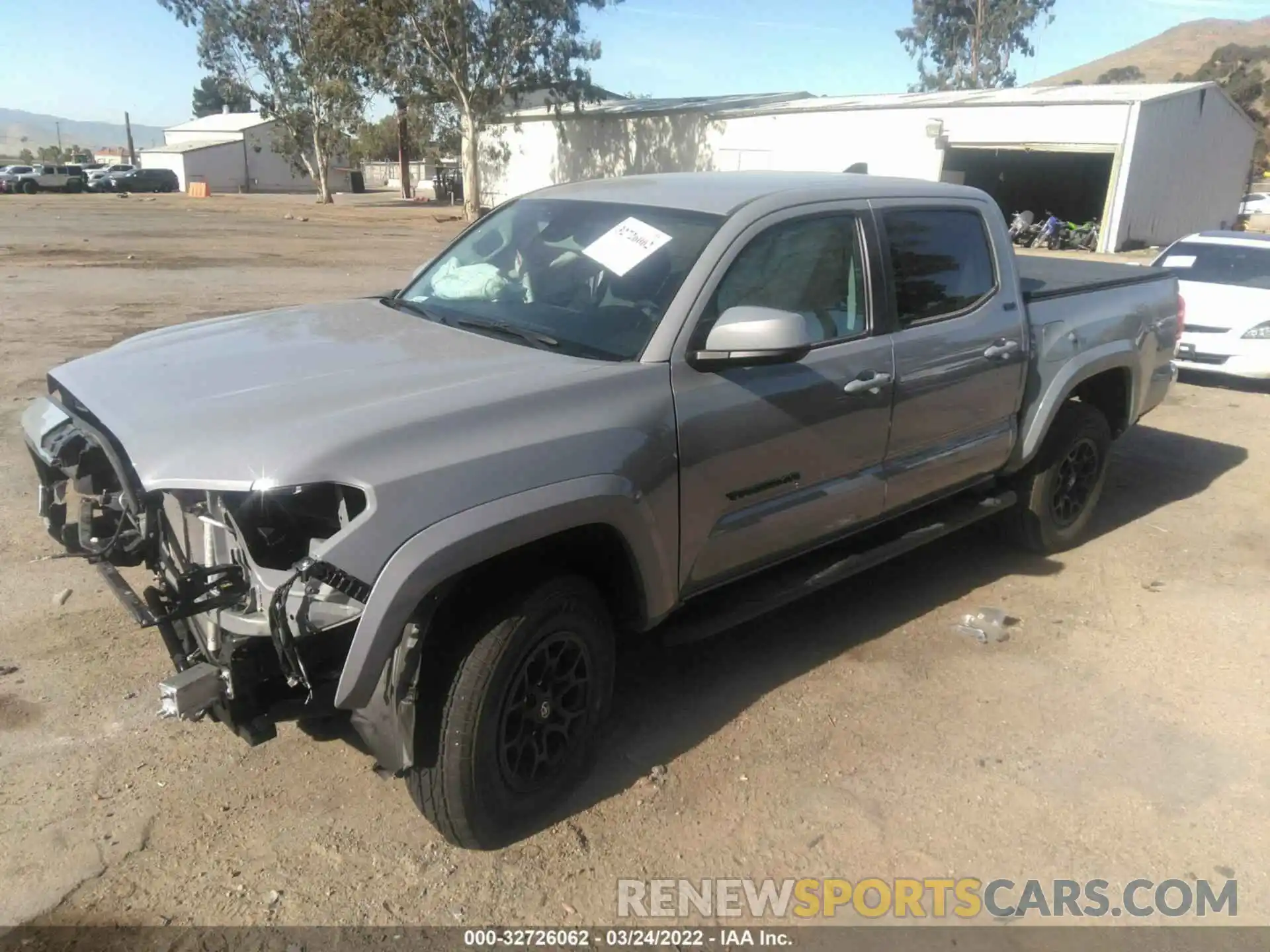 2 Photograph of a damaged car 3TMAZ5CN7MM143609 TOYOTA TACOMA 2WD 2021