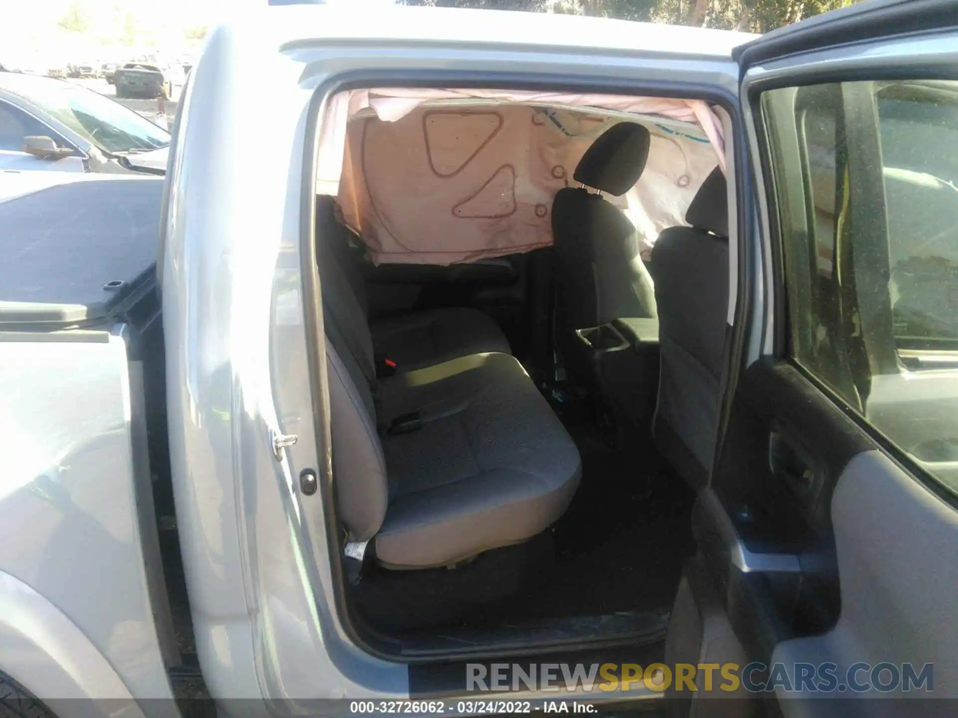 8 Photograph of a damaged car 3TMAZ5CN7MM143609 TOYOTA TACOMA 2WD 2021