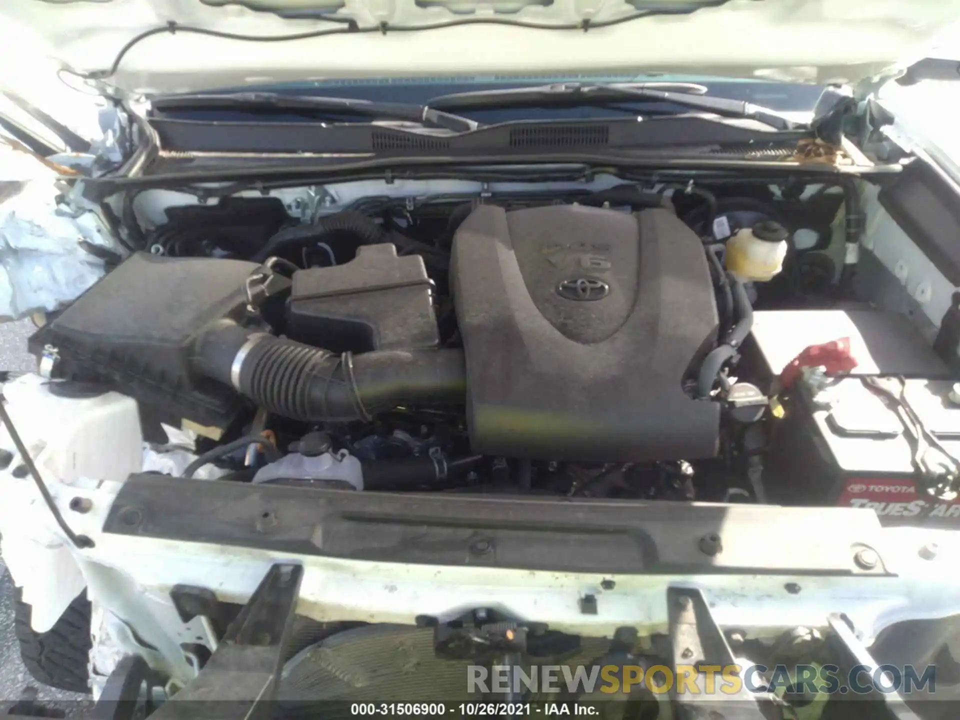 10 Photograph of a damaged car 3TMAZ5CN7MM148809 TOYOTA TACOMA 2WD 2021