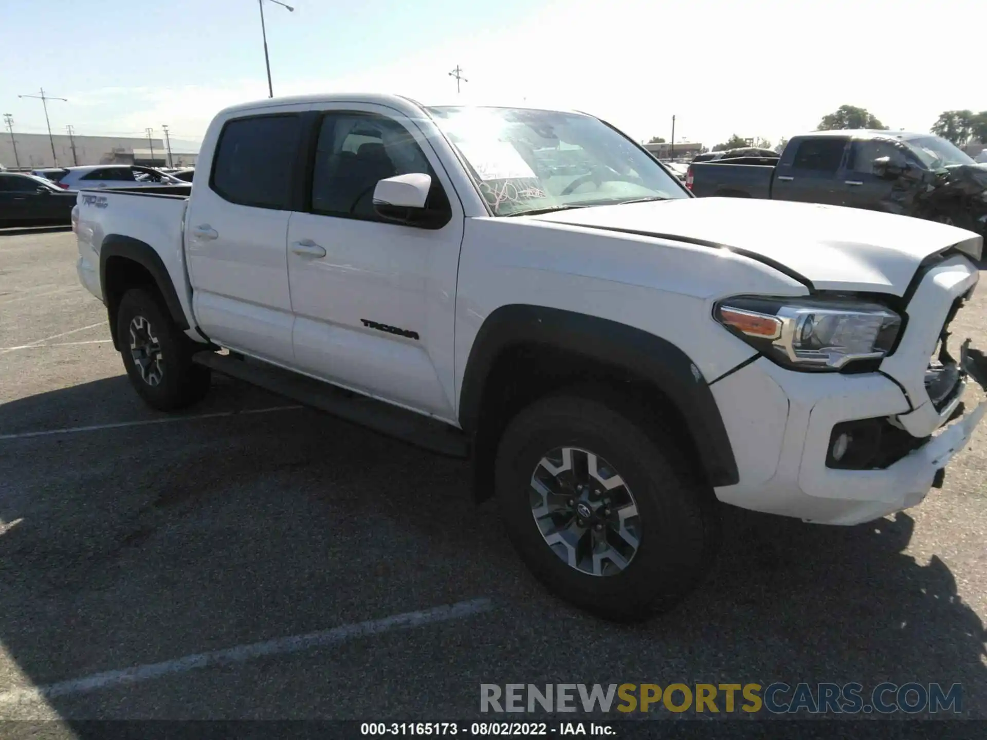 1 Photograph of a damaged car 3TMAZ5CN7MM148874 TOYOTA TACOMA 2WD 2021