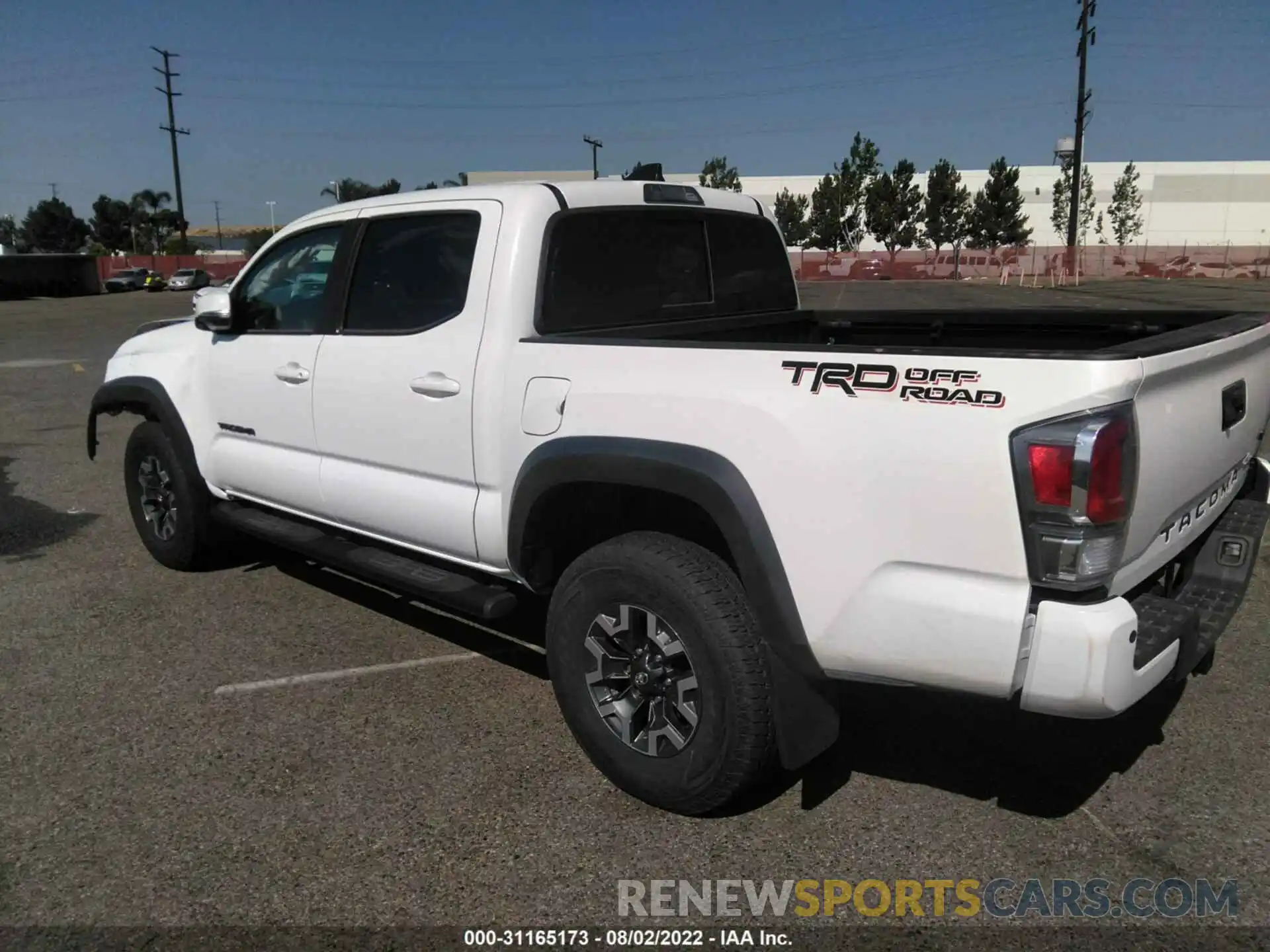 3 Photograph of a damaged car 3TMAZ5CN7MM148874 TOYOTA TACOMA 2WD 2021