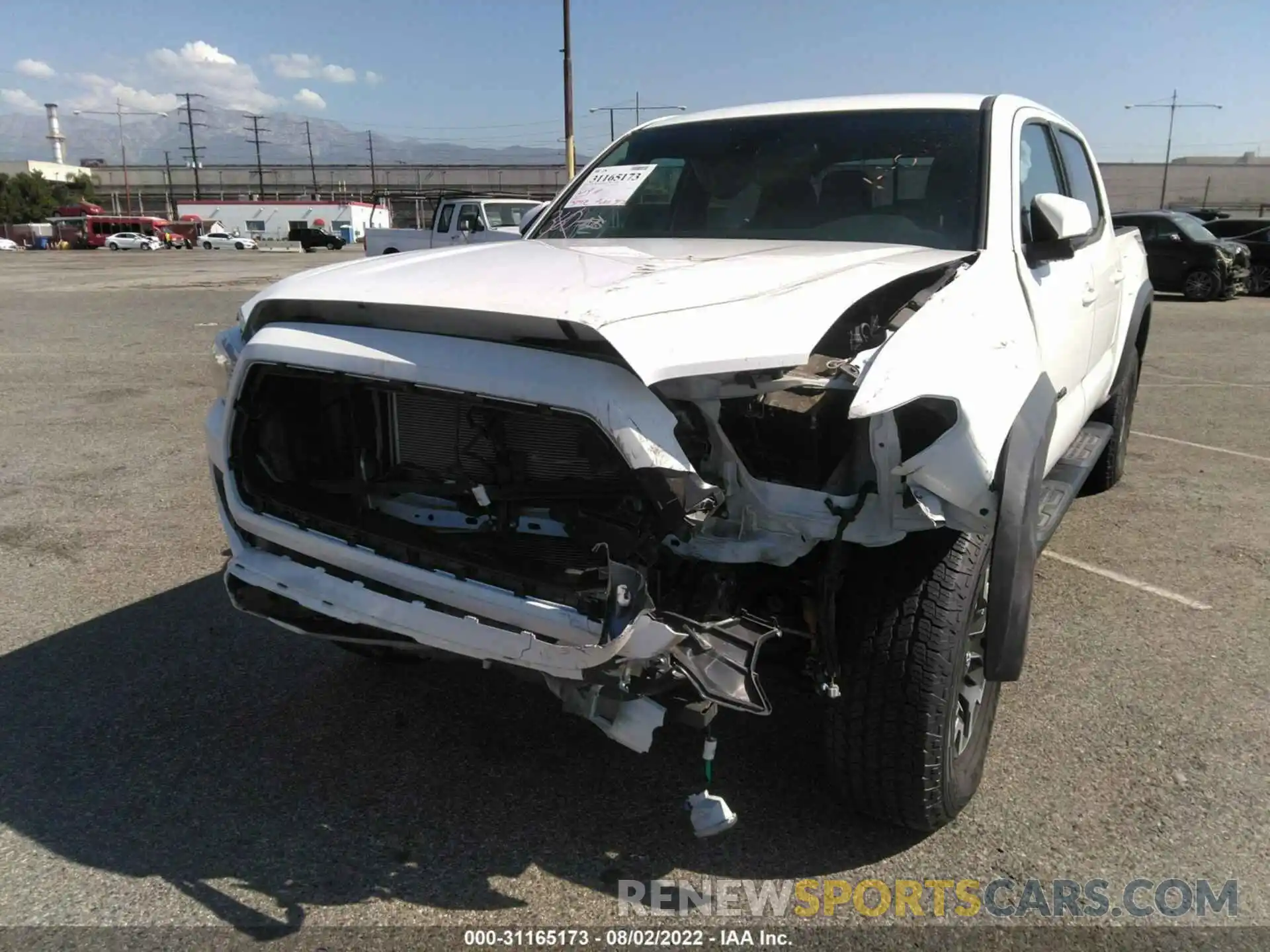 6 Photograph of a damaged car 3TMAZ5CN7MM148874 TOYOTA TACOMA 2WD 2021