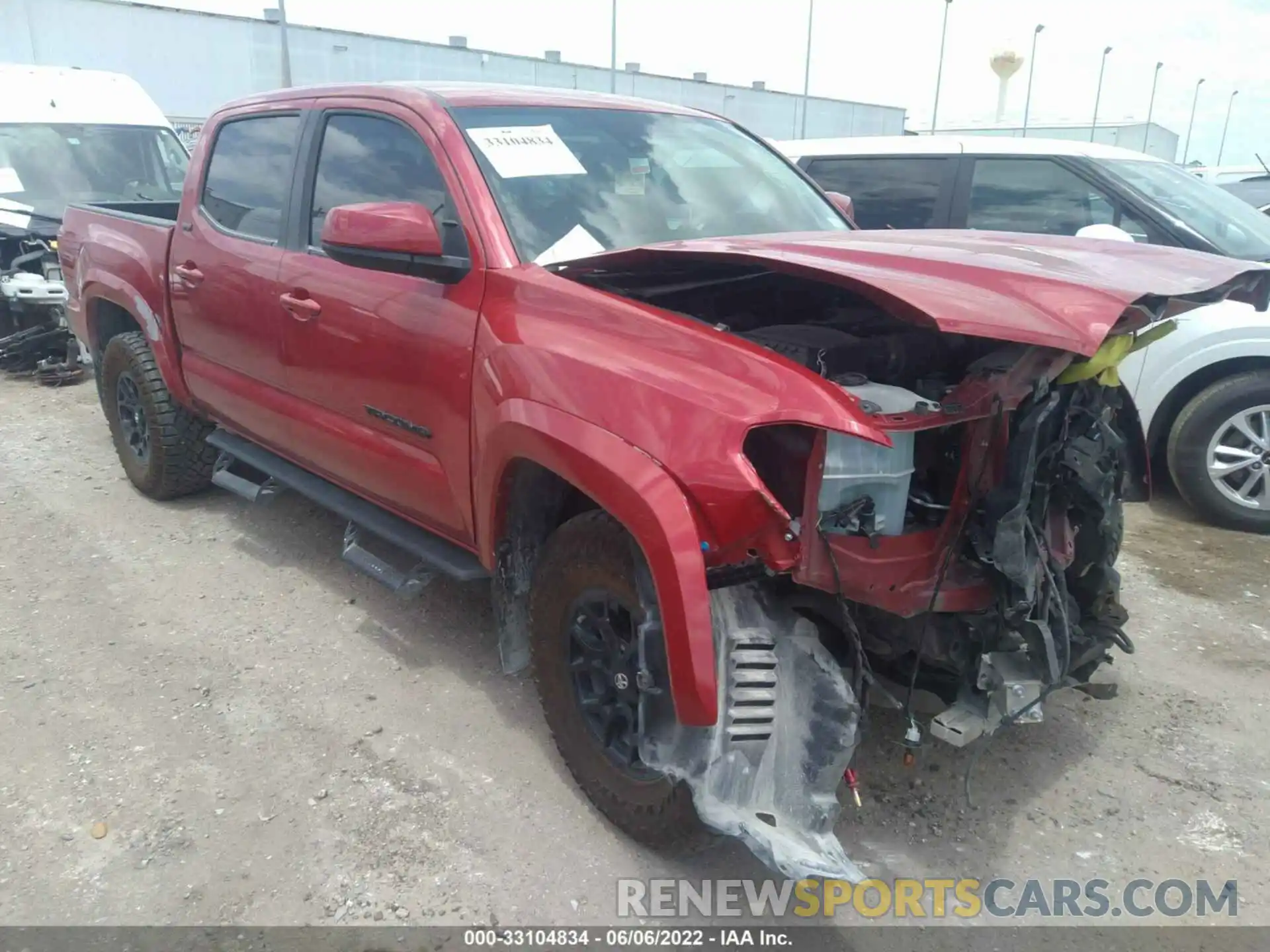 1 Фотография поврежденного автомобиля 3TMAZ5CN7MM150530 TOYOTA TACOMA 2WD 2021