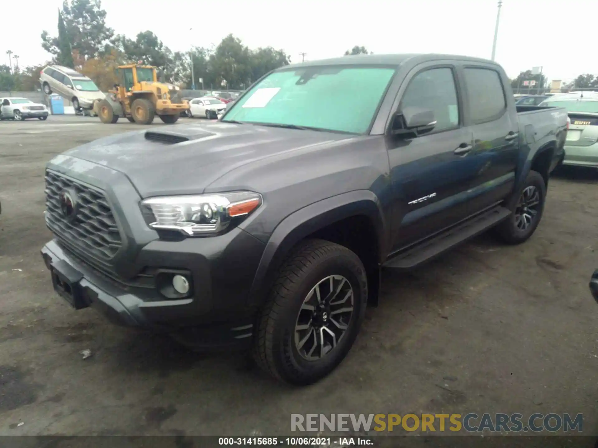 2 Фотография поврежденного автомобиля 3TMAZ5CN7MM150835 TOYOTA TACOMA 2WD 2021