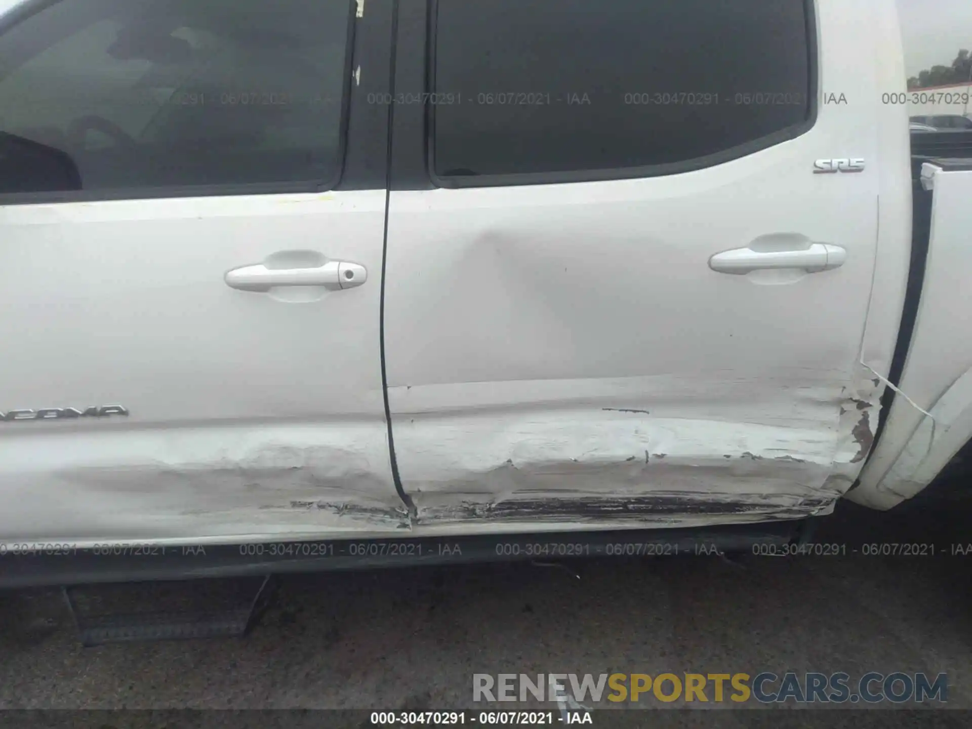 6 Photograph of a damaged car 3TMAZ5CN8MM140573 TOYOTA TACOMA 2WD 2021