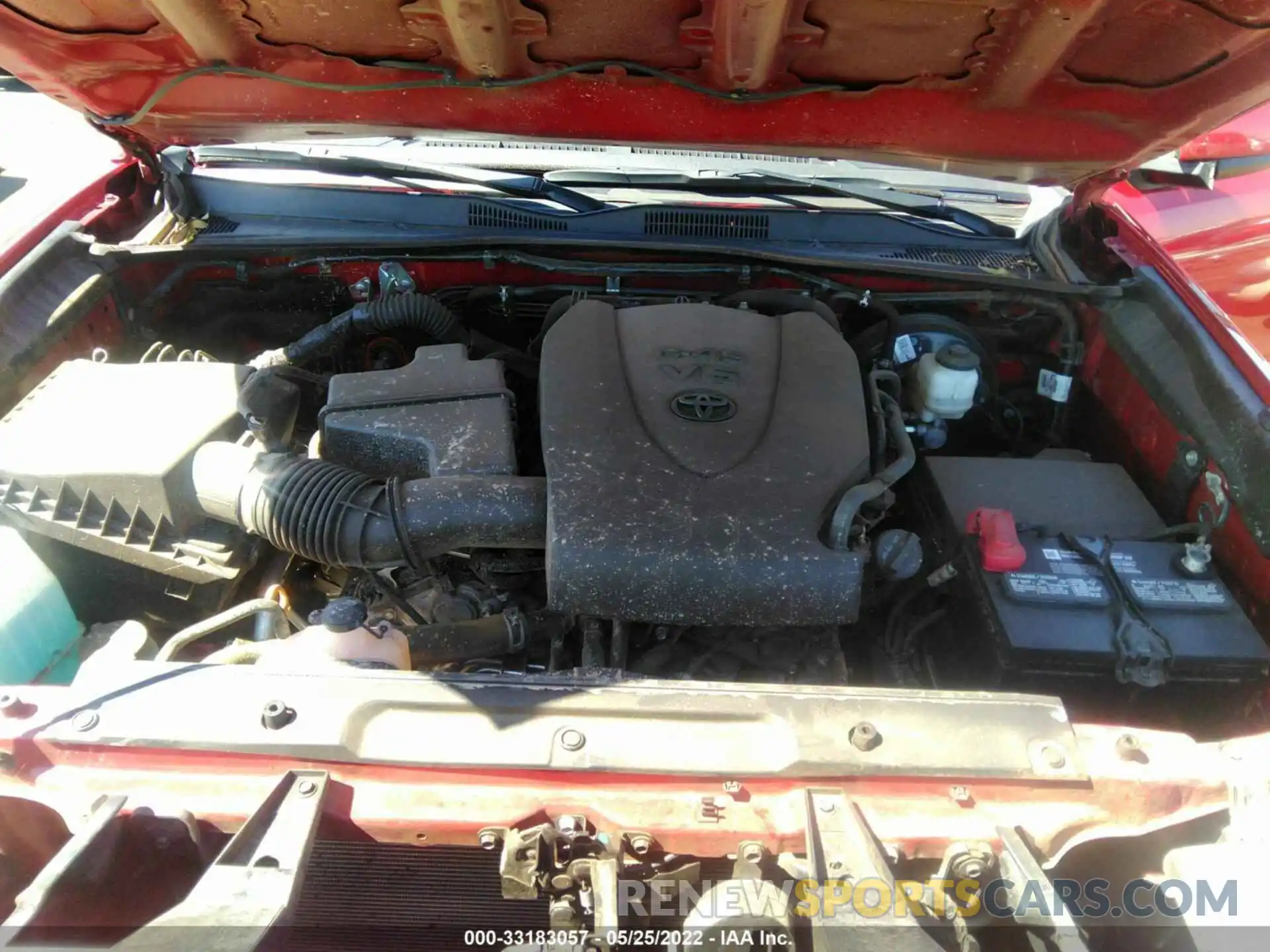 10 Photograph of a damaged car 3TMAZ5CN8MM140881 TOYOTA TACOMA 2WD 2021