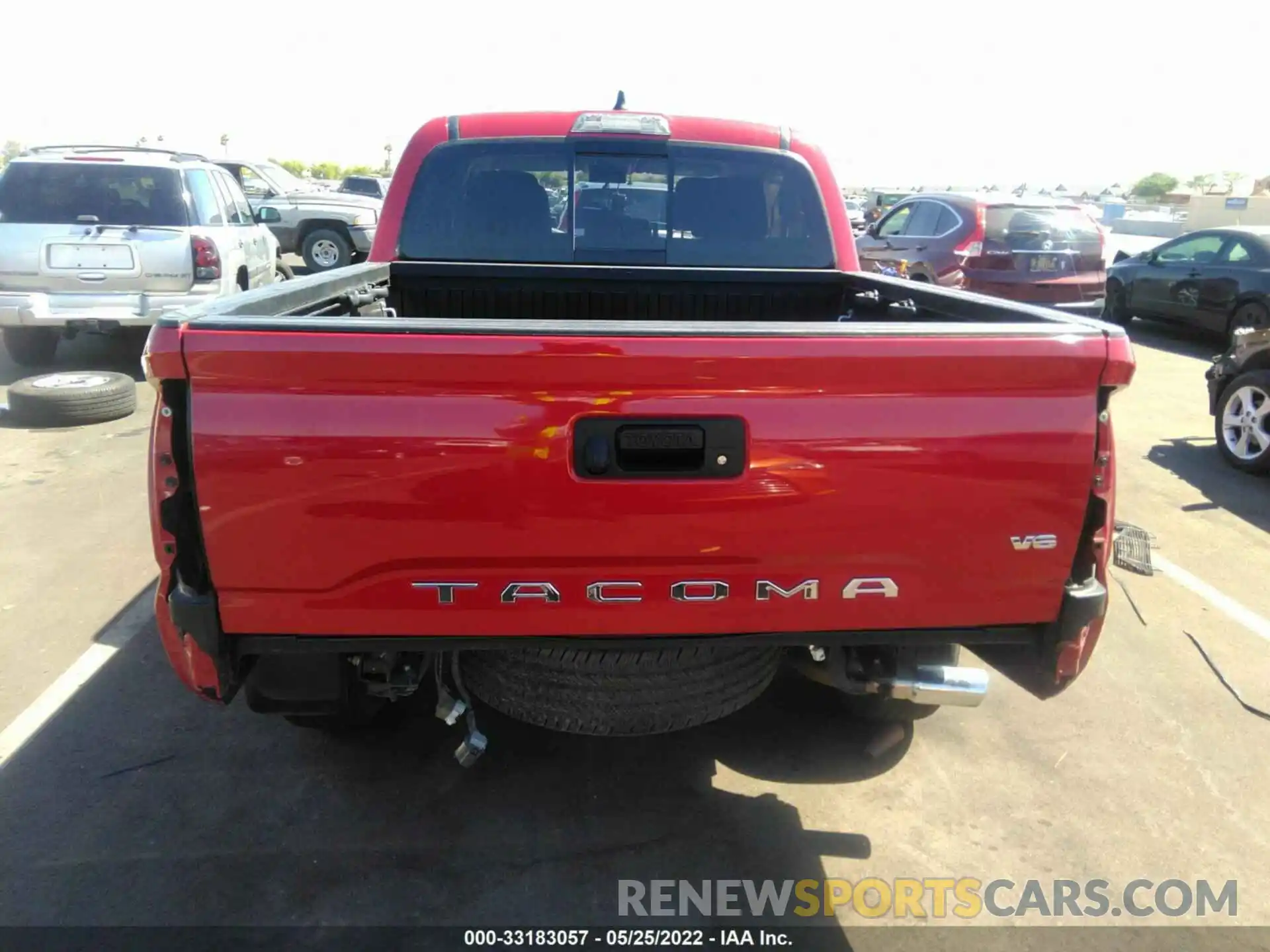 6 Photograph of a damaged car 3TMAZ5CN8MM140881 TOYOTA TACOMA 2WD 2021