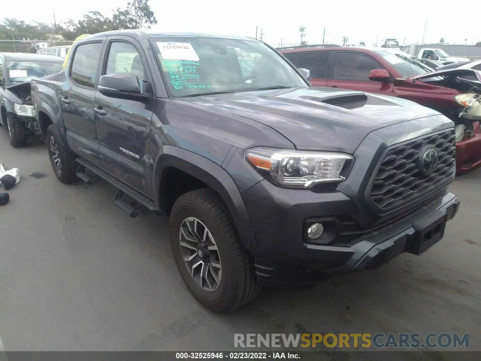 1 Photograph of a damaged car 3TMAZ5CN8MM145143 TOYOTA TACOMA 2WD 2021