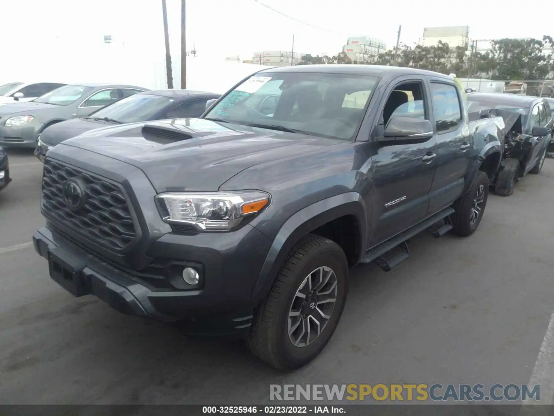 2 Photograph of a damaged car 3TMAZ5CN8MM145143 TOYOTA TACOMA 2WD 2021