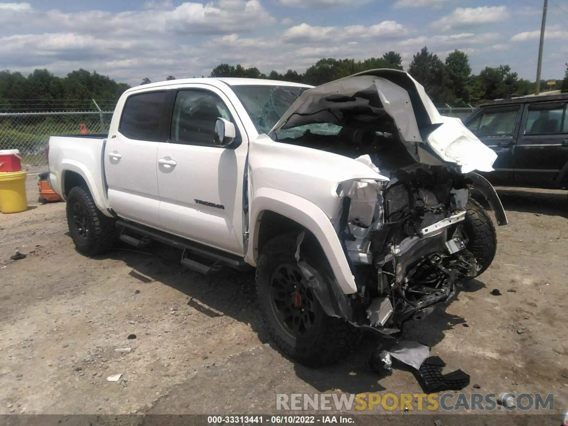 1 Photograph of a damaged car 3TMAZ5CN8MM148172 TOYOTA TACOMA 2WD 2021