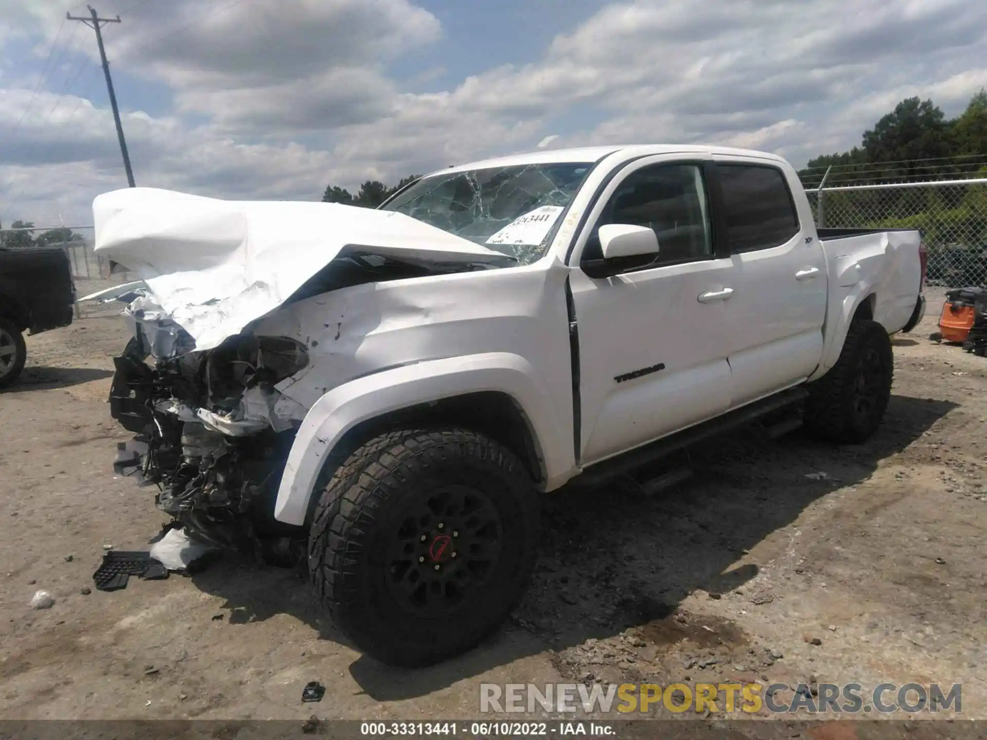 2 Photograph of a damaged car 3TMAZ5CN8MM148172 TOYOTA TACOMA 2WD 2021