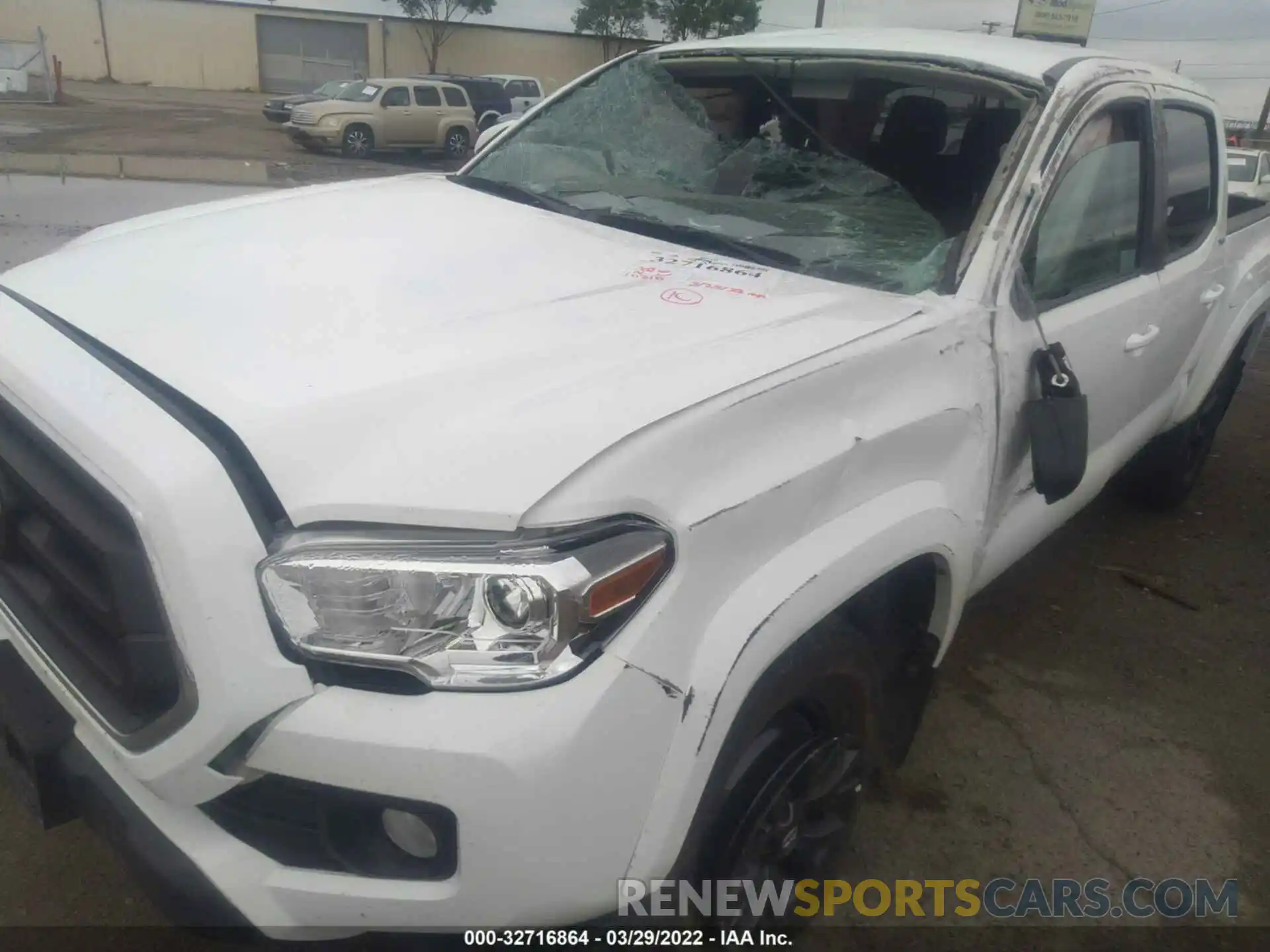 6 Photograph of a damaged car 3TMAZ5CN8MM153033 TOYOTA TACOMA 2WD 2021