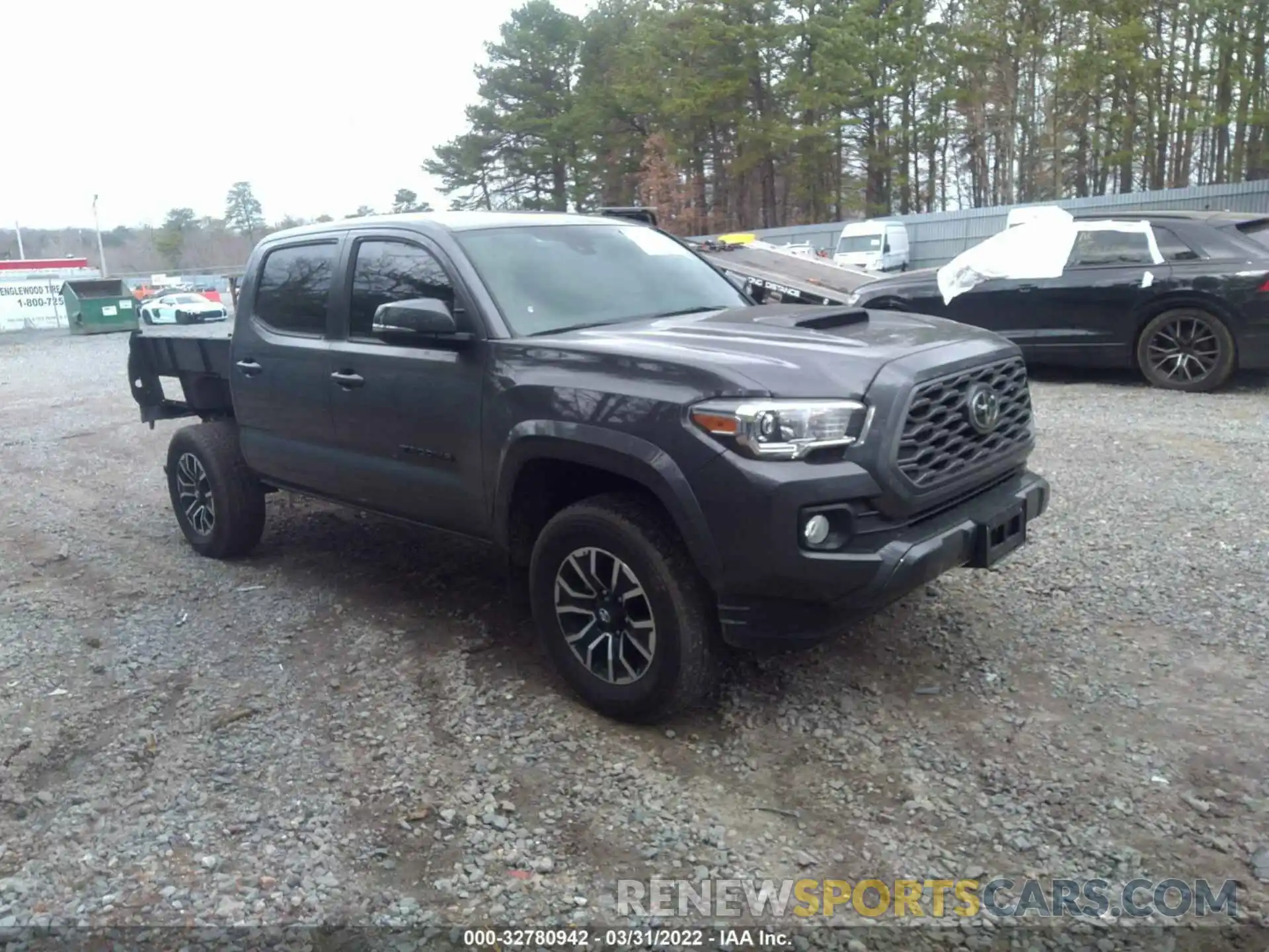 1 Photograph of a damaged car 3TMAZ5CN8MM154036 TOYOTA TACOMA 2WD 2021