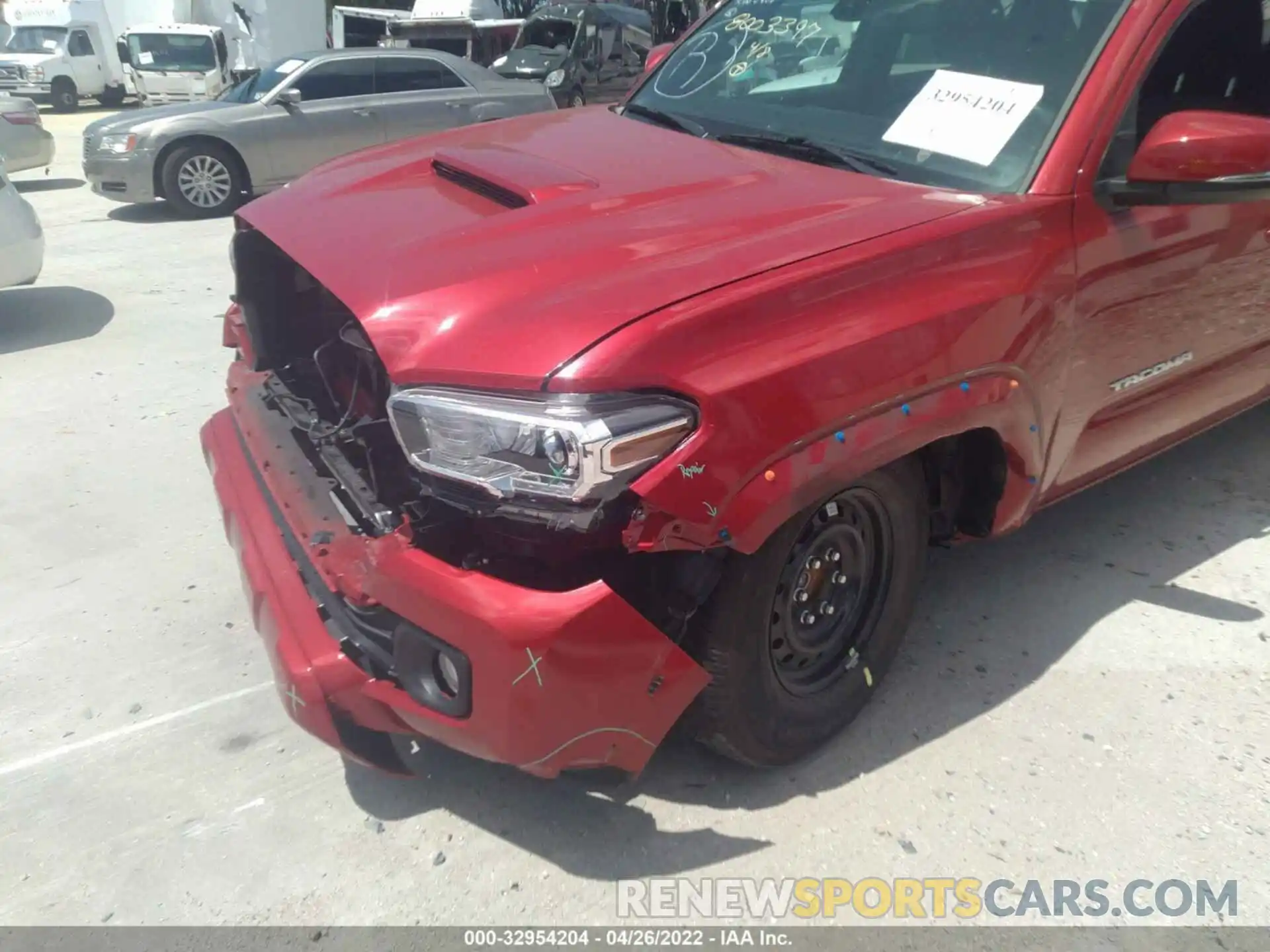 6 Photograph of a damaged car 3TMAZ5CN8MM157535 TOYOTA TACOMA 2WD 2021