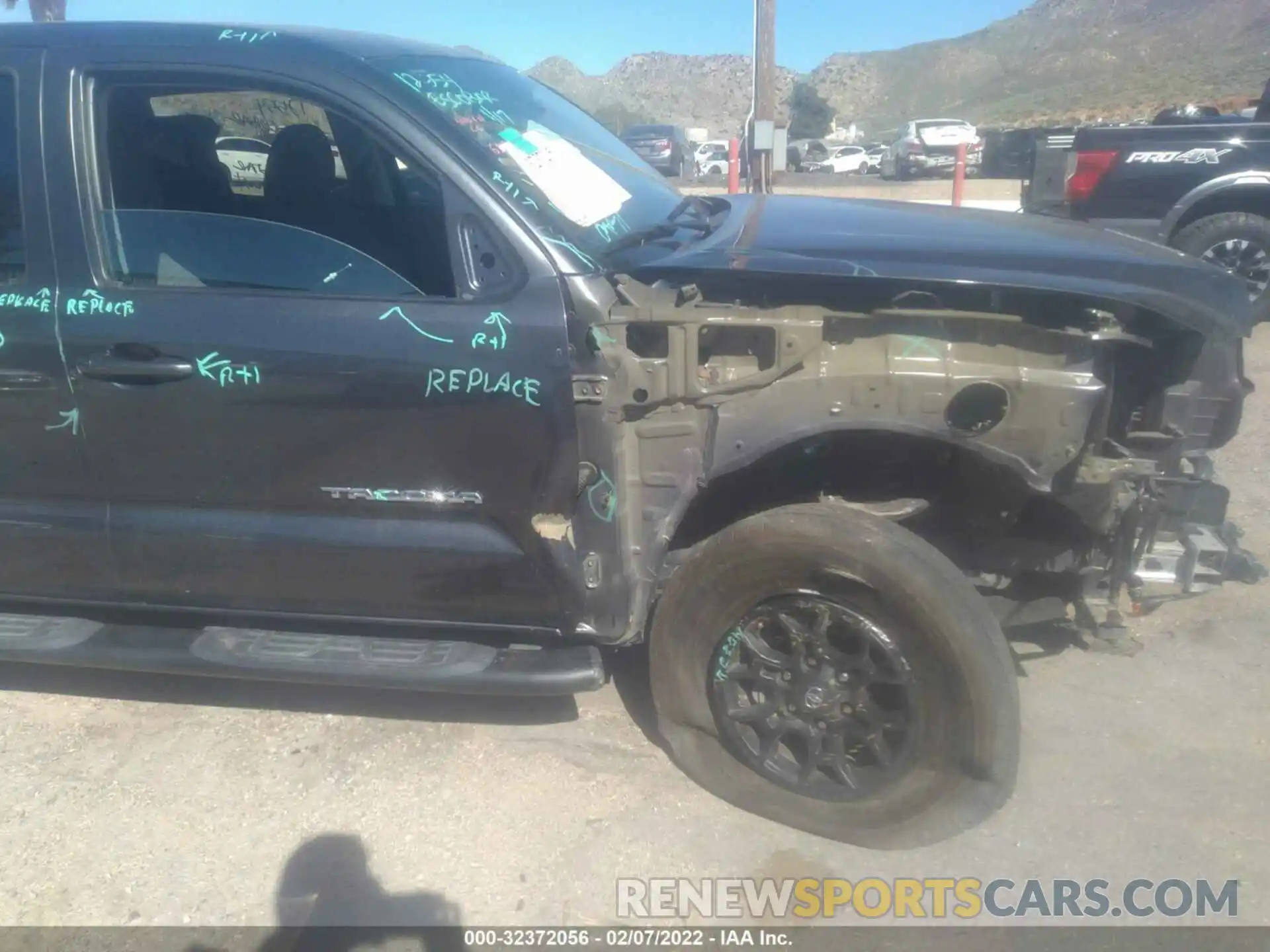 6 Photograph of a damaged car 3TMAZ5CN8MM157969 TOYOTA TACOMA 2WD 2021