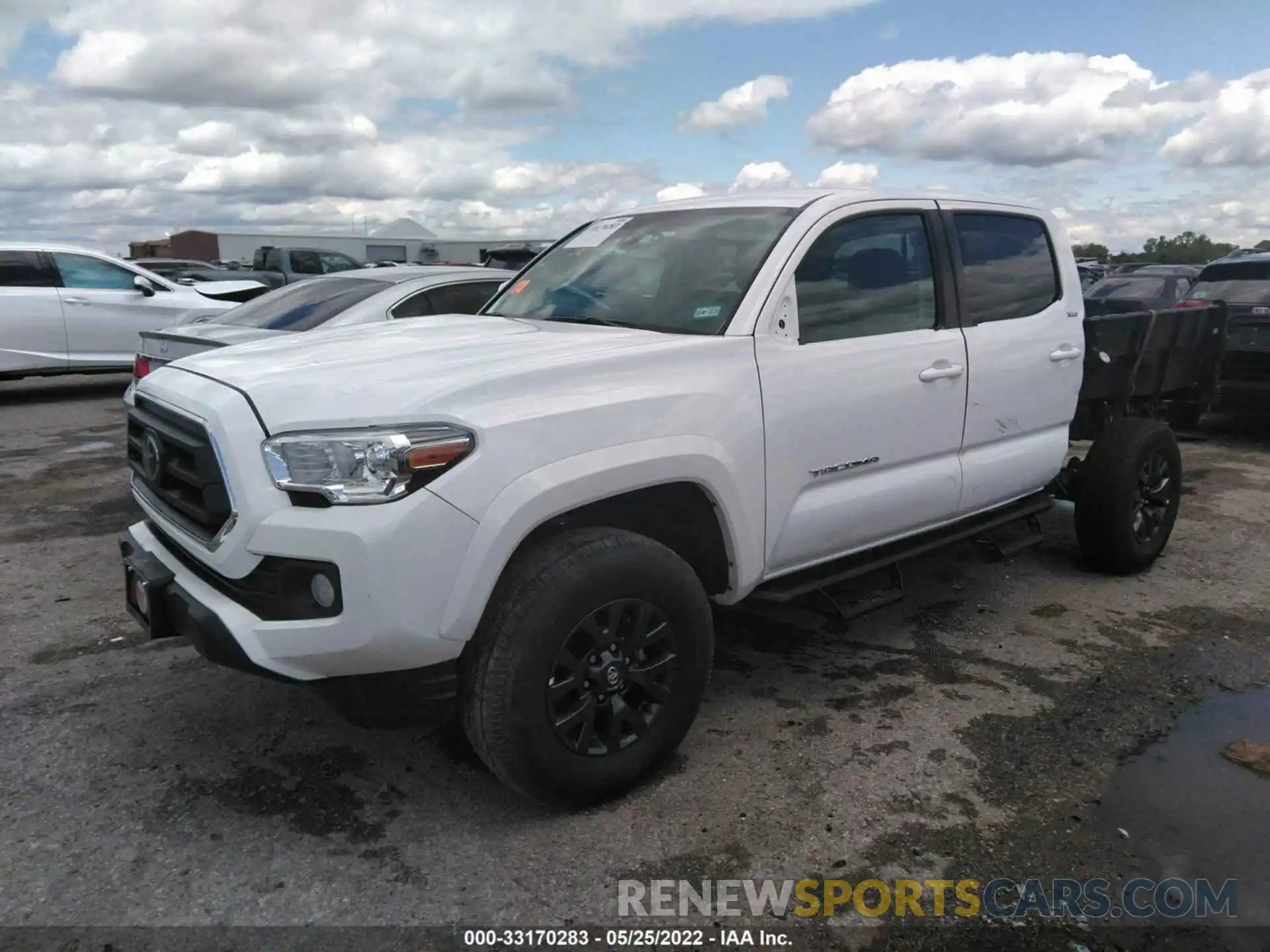 2 Photograph of a damaged car 3TMAZ5CN9MM151260 TOYOTA TACOMA 2WD 2021