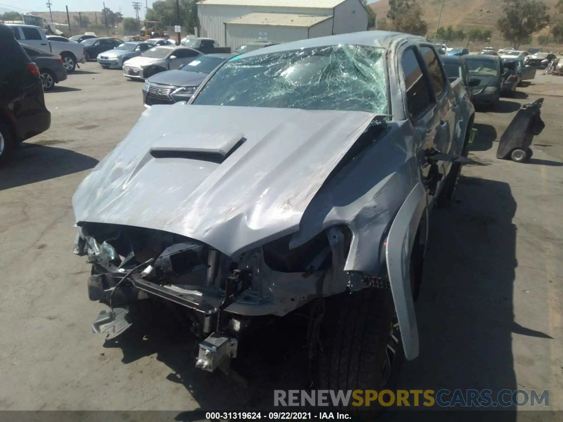 6 Photograph of a damaged car 3TMAZ5CN9MM155762 TOYOTA TACOMA 2WD 2021