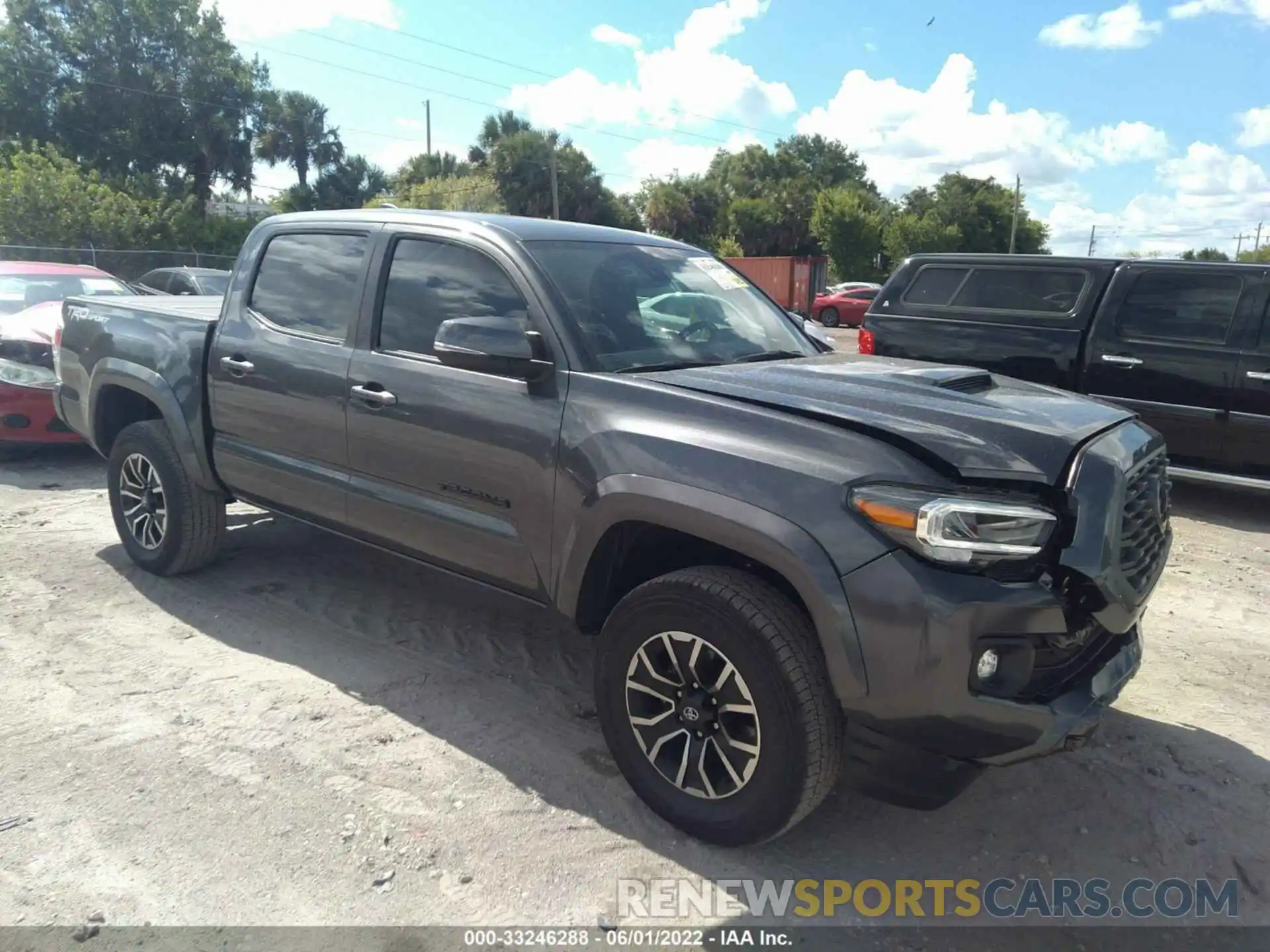 1 Photograph of a damaged car 3TMAZ5CN9MM158712 TOYOTA TACOMA 2WD 2021