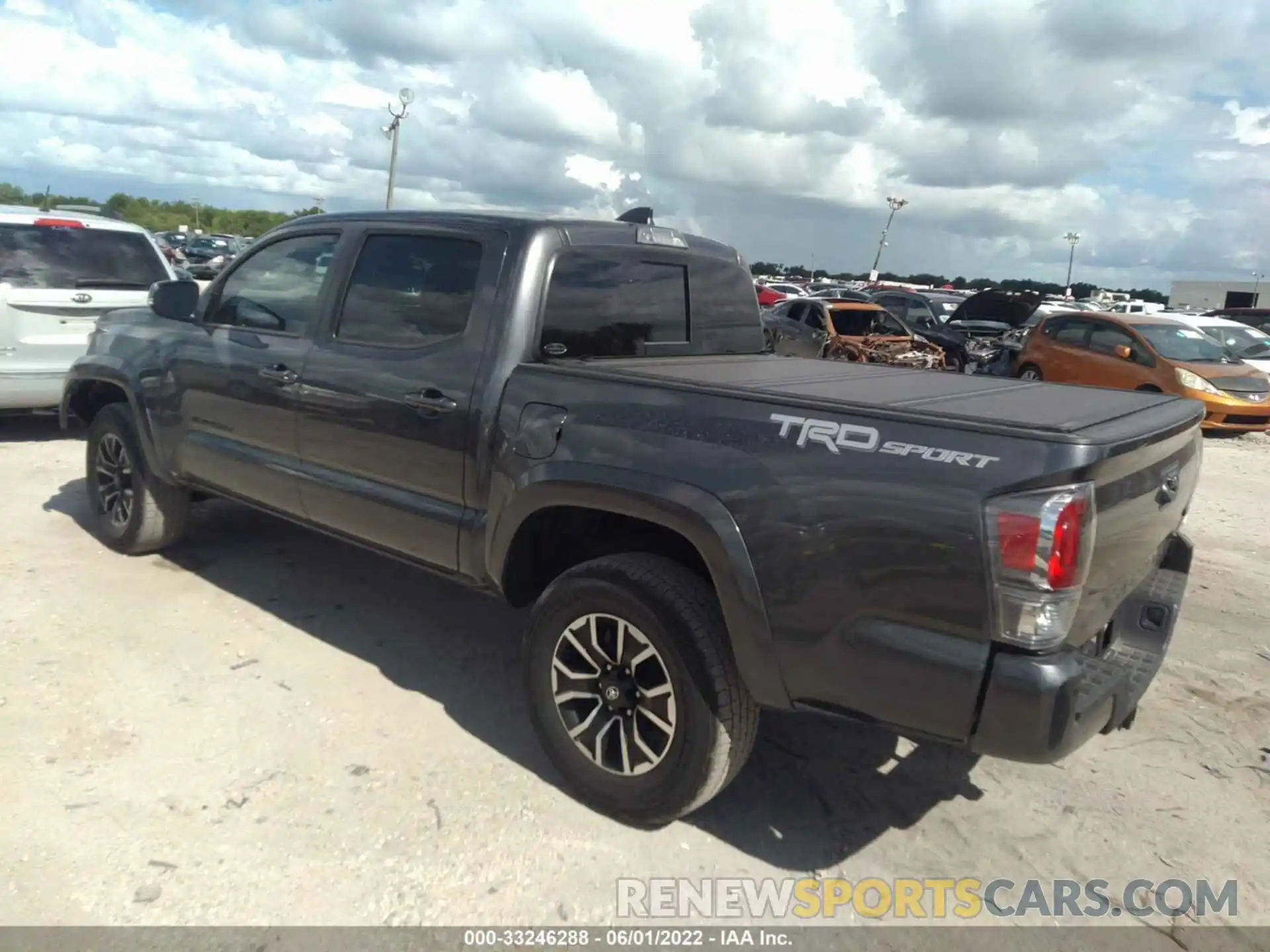 3 Photograph of a damaged car 3TMAZ5CN9MM158712 TOYOTA TACOMA 2WD 2021