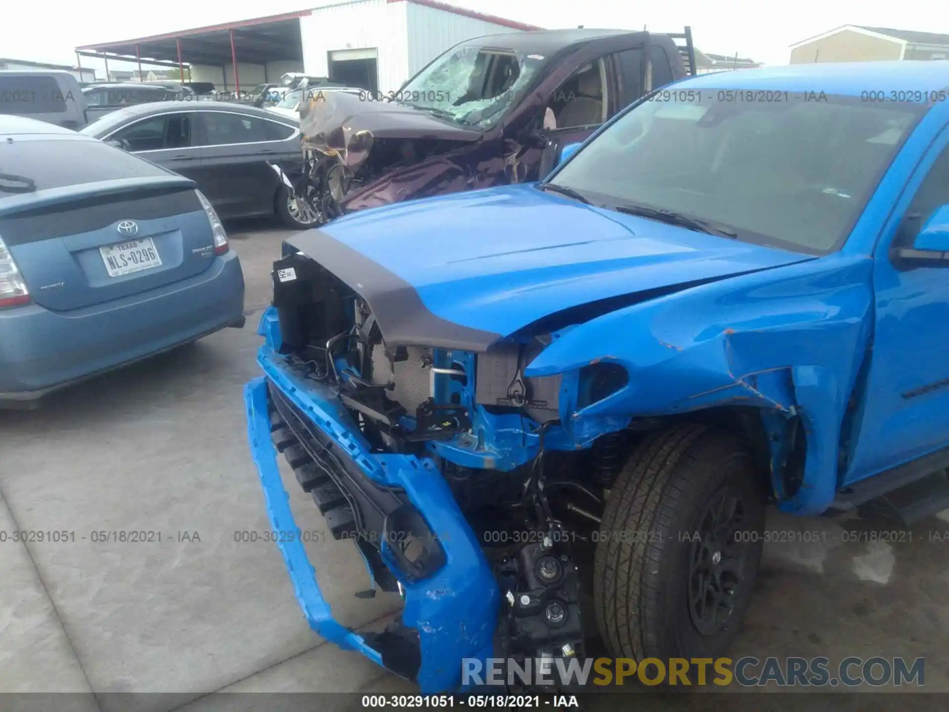 6 Photograph of a damaged car 3TMAZ5CNXMM146410 TOYOTA TACOMA 2WD 2021