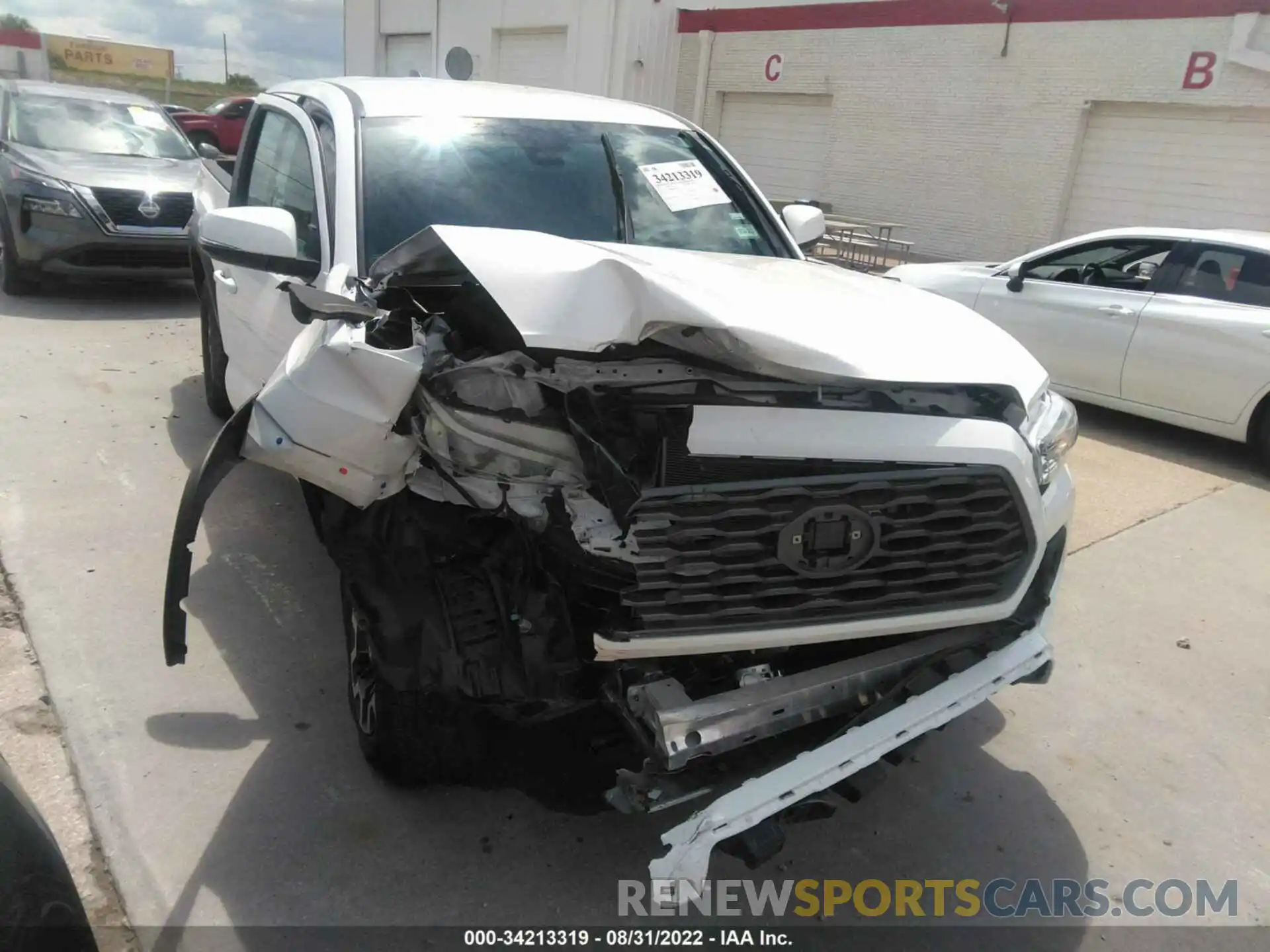 1 Photograph of a damaged car 3TMAZ5CNXMM149551 TOYOTA TACOMA 2WD 2021