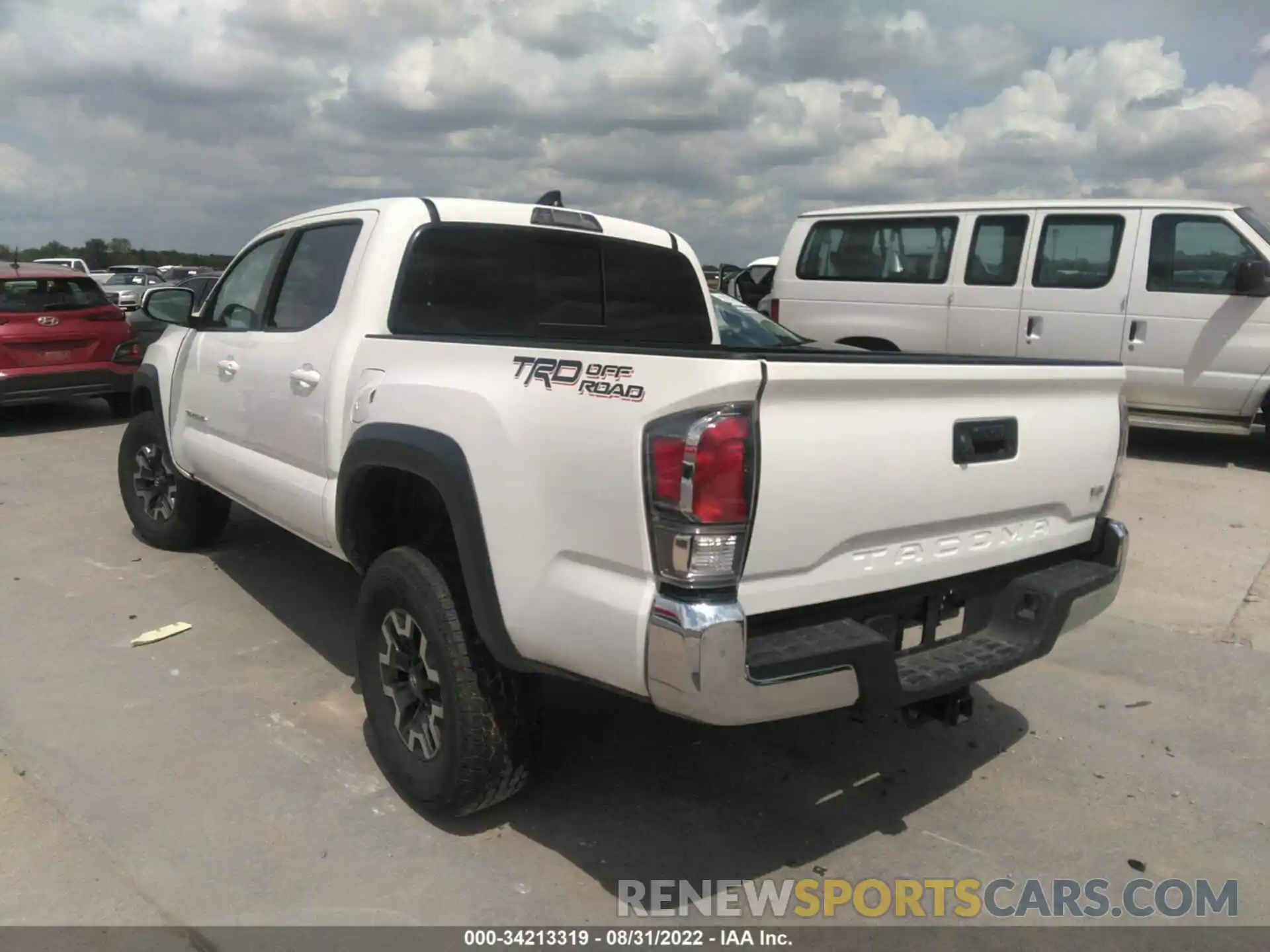 3 Photograph of a damaged car 3TMAZ5CNXMM149551 TOYOTA TACOMA 2WD 2021