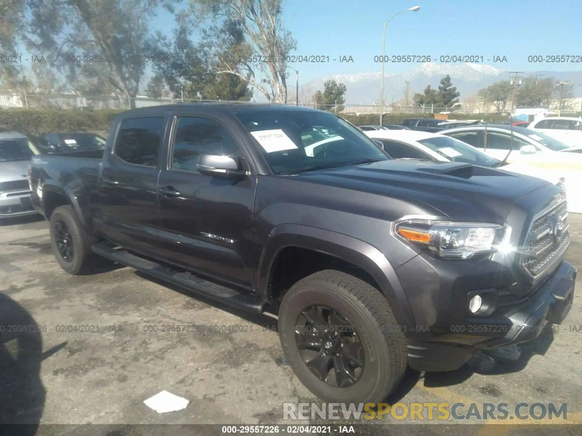 1 Photograph of a damaged car 3TMBZ5DN0MM027946 TOYOTA TACOMA 2WD 2021