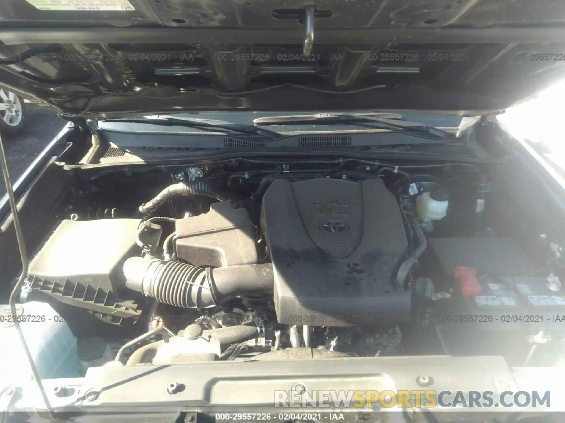 10 Photograph of a damaged car 3TMBZ5DN0MM027946 TOYOTA TACOMA 2WD 2021