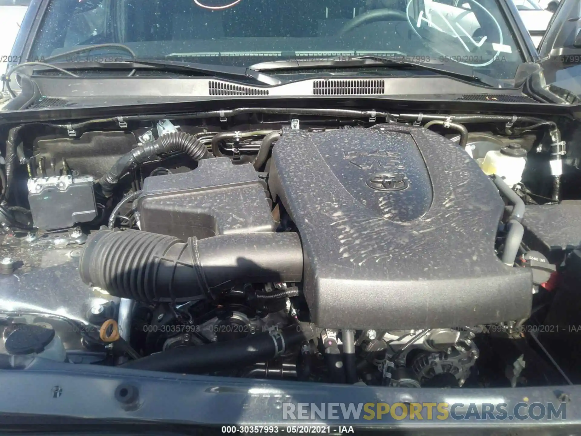 10 Photograph of a damaged car 3TMBZ5DN0MM029034 TOYOTA TACOMA 2WD 2021