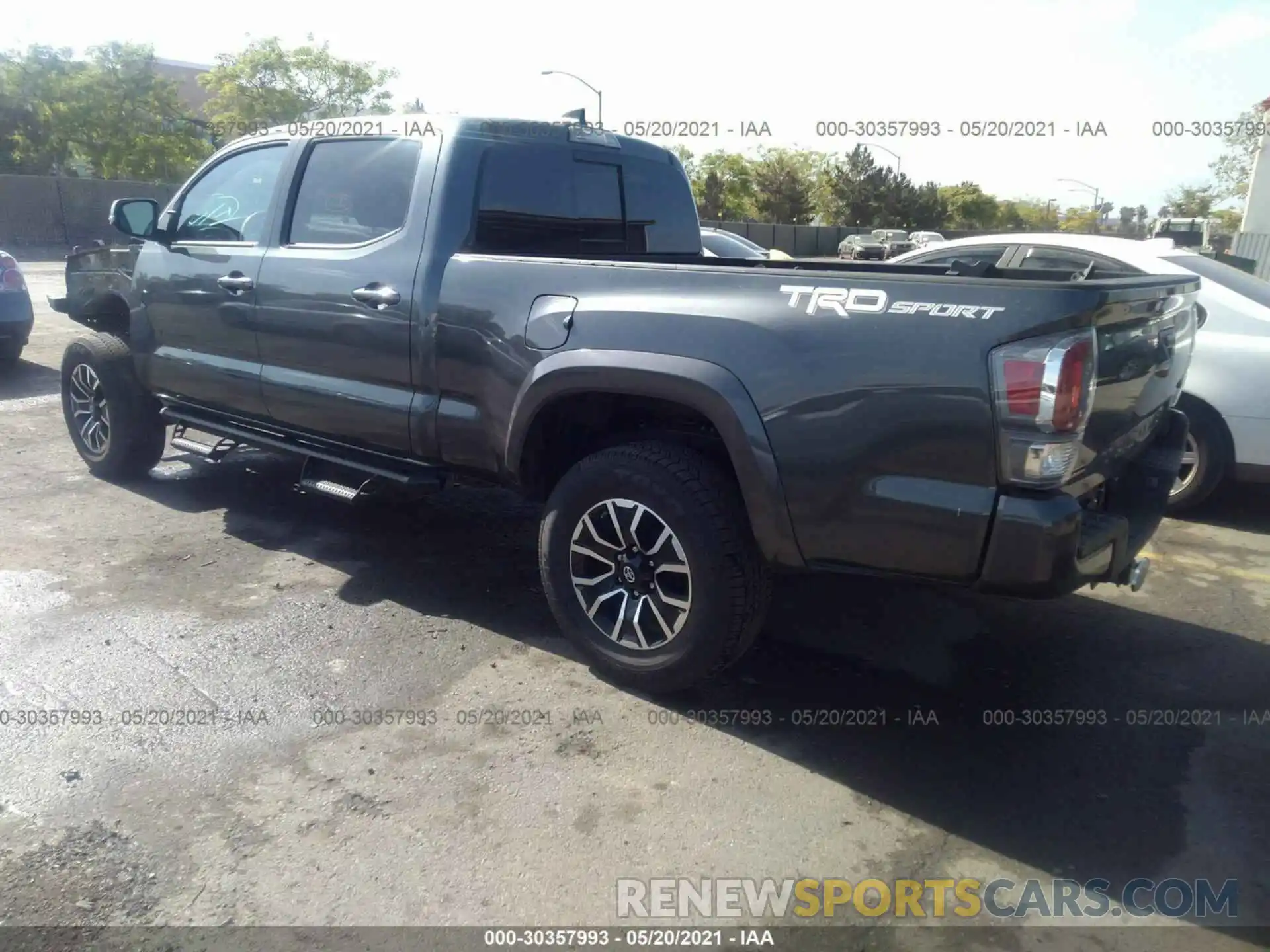 3 Photograph of a damaged car 3TMBZ5DN0MM029034 TOYOTA TACOMA 2WD 2021