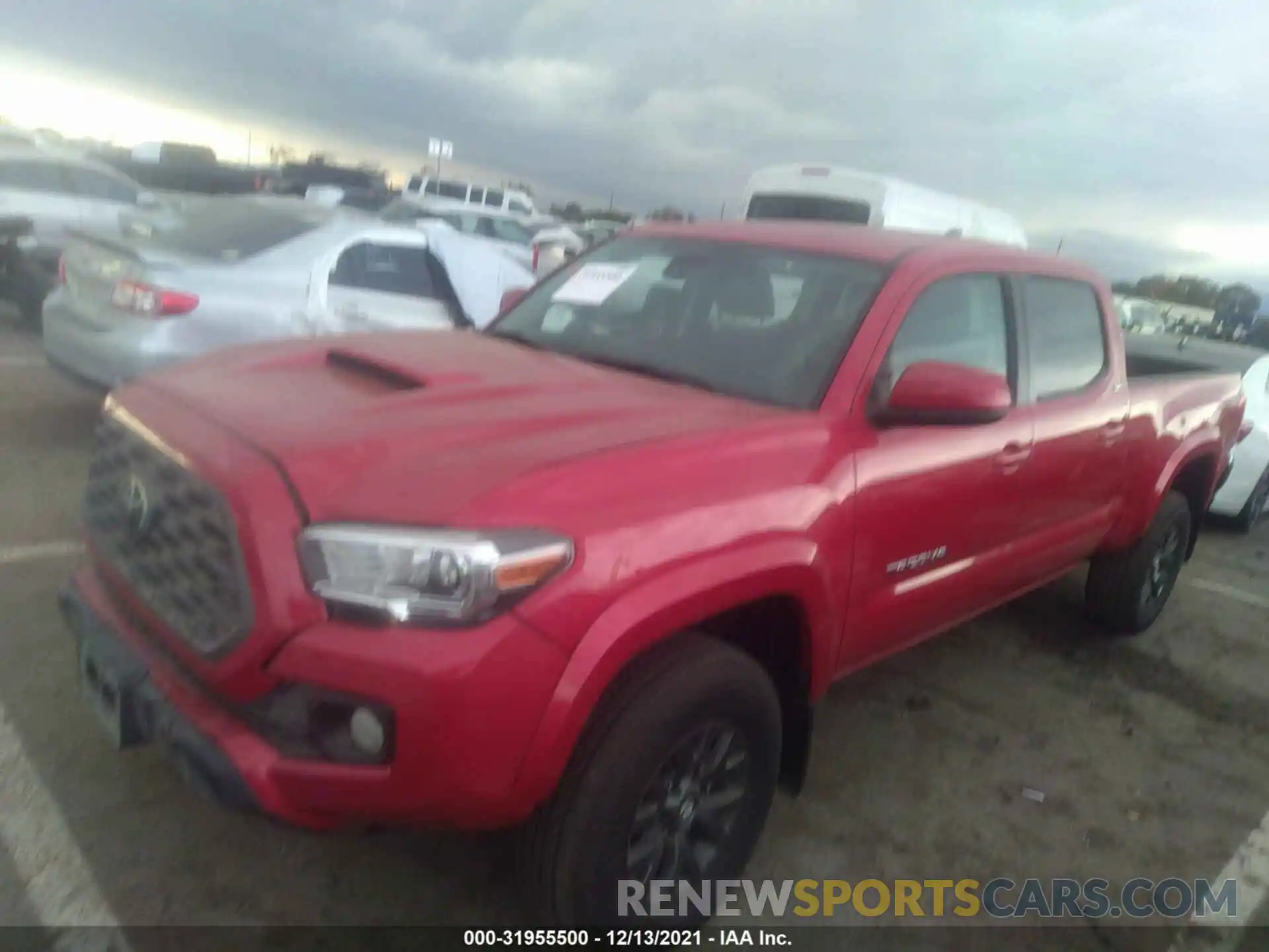 2 Photograph of a damaged car 3TMBZ5DN0MM031463 TOYOTA TACOMA 2WD 2021