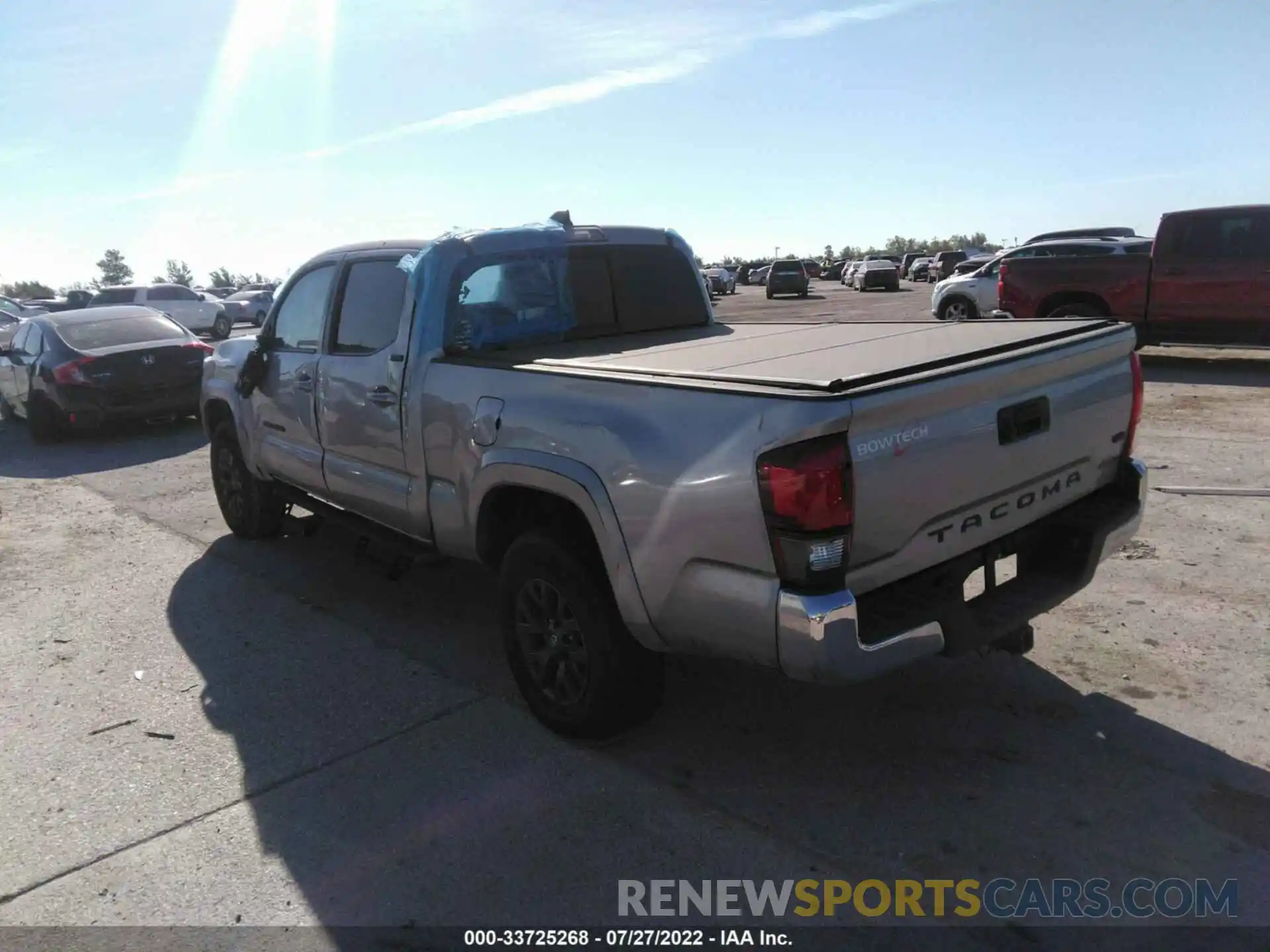 1 Photograph of a damaged car 3TMBZ5DN2MM031593 TOYOTA TACOMA 2WD 2021