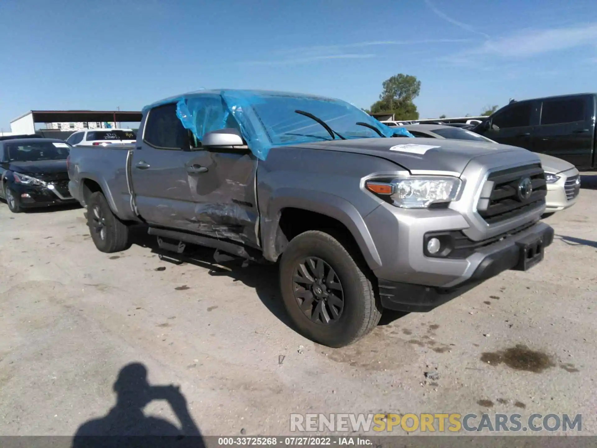 3 Photograph of a damaged car 3TMBZ5DN2MM031593 TOYOTA TACOMA 2WD 2021