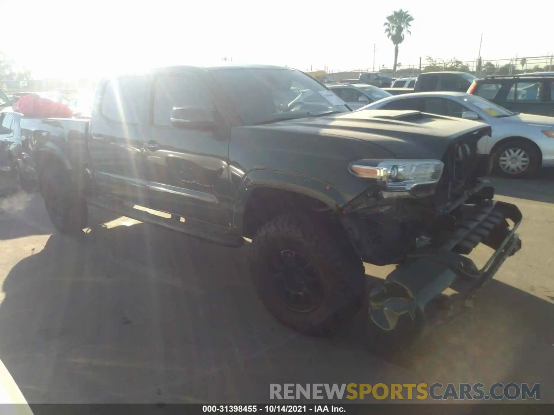 1 Photograph of a damaged car 3TMBZ5DN4MM027741 TOYOTA TACOMA 2WD 2021