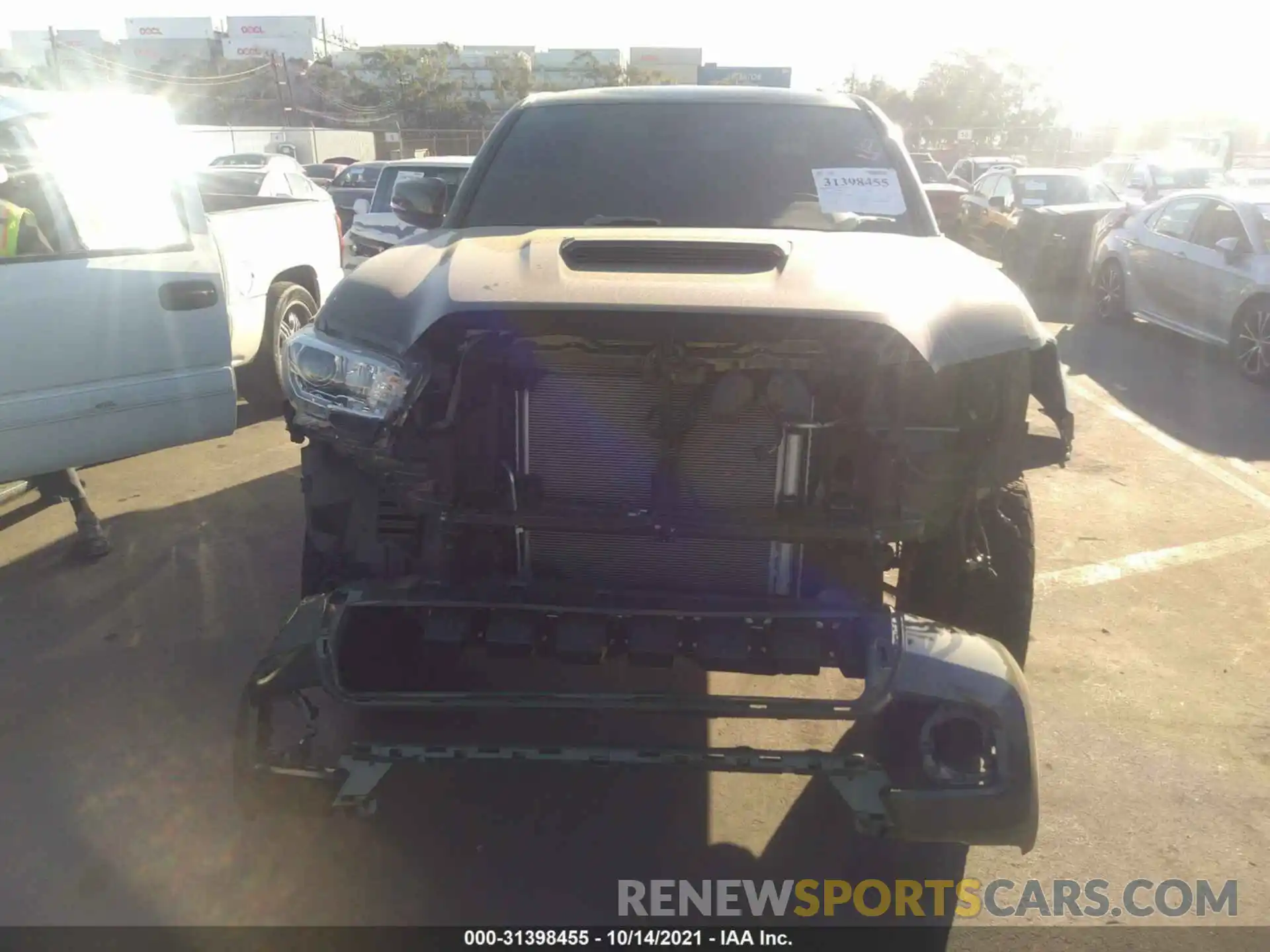 6 Photograph of a damaged car 3TMBZ5DN4MM027741 TOYOTA TACOMA 2WD 2021