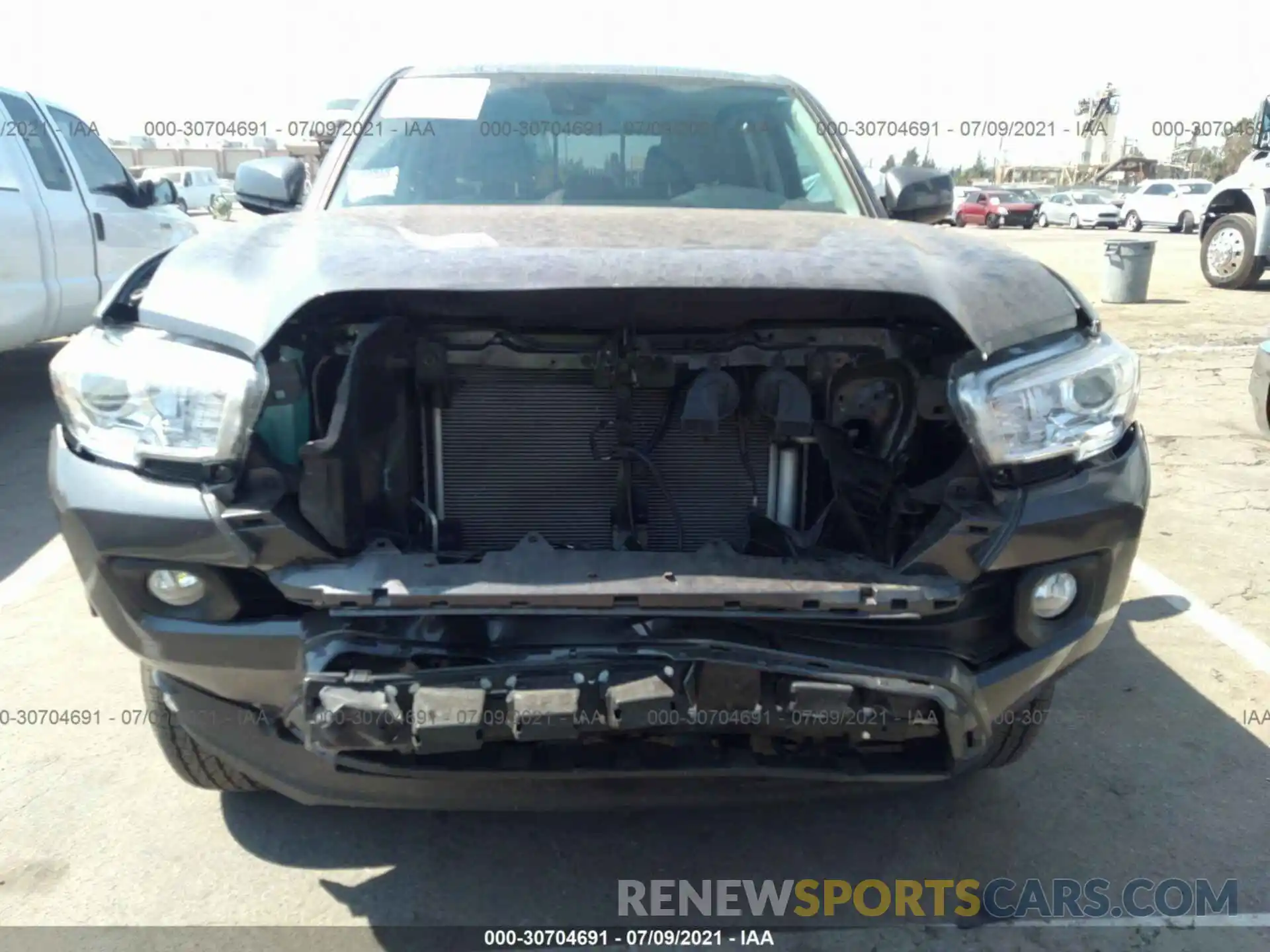 6 Photograph of a damaged car 3TMBZ5DN4MM028968 TOYOTA TACOMA 2WD 2021