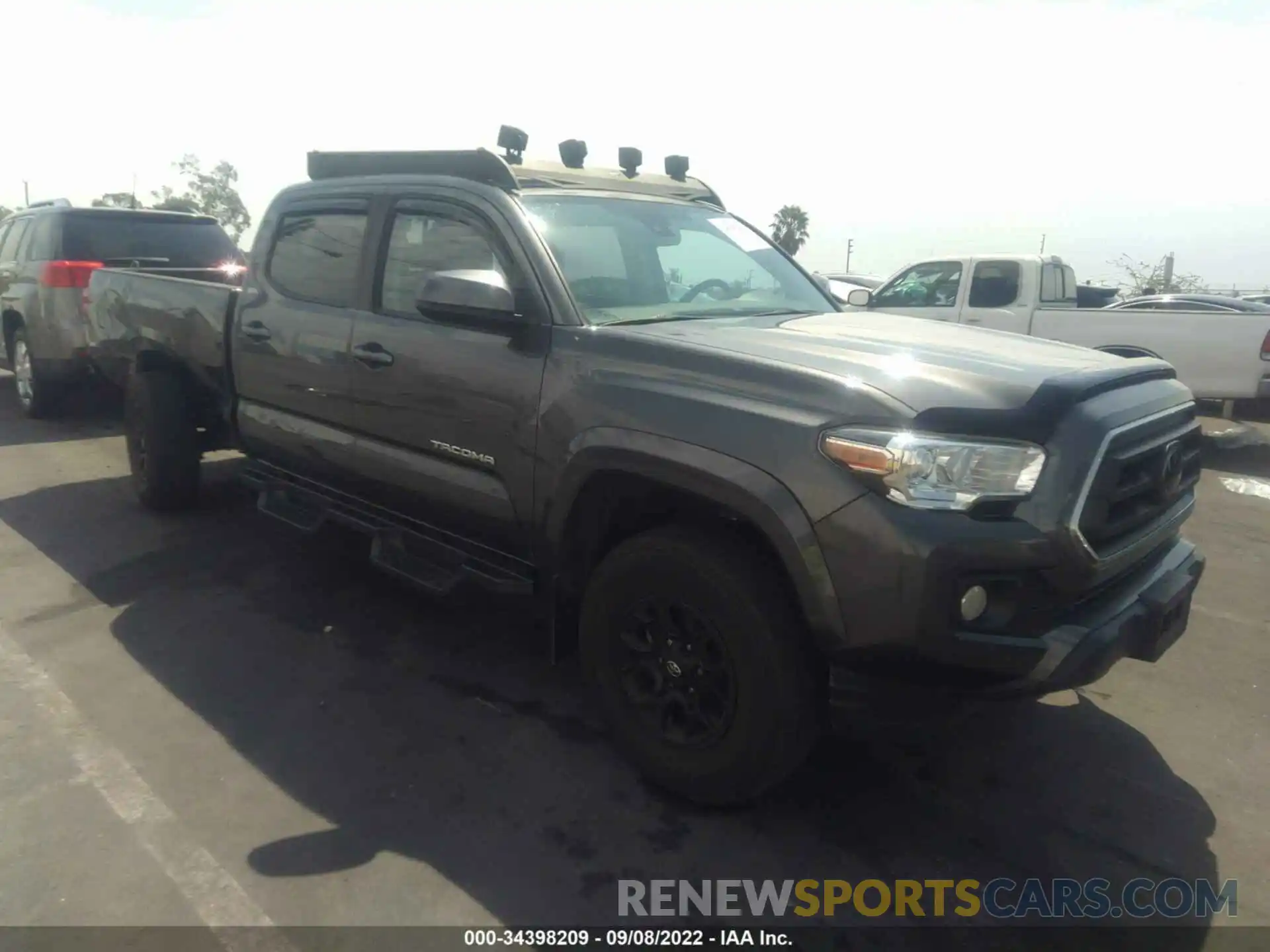 1 Photograph of a damaged car 3TMBZ5DN5MM028655 TOYOTA TACOMA 2WD 2021