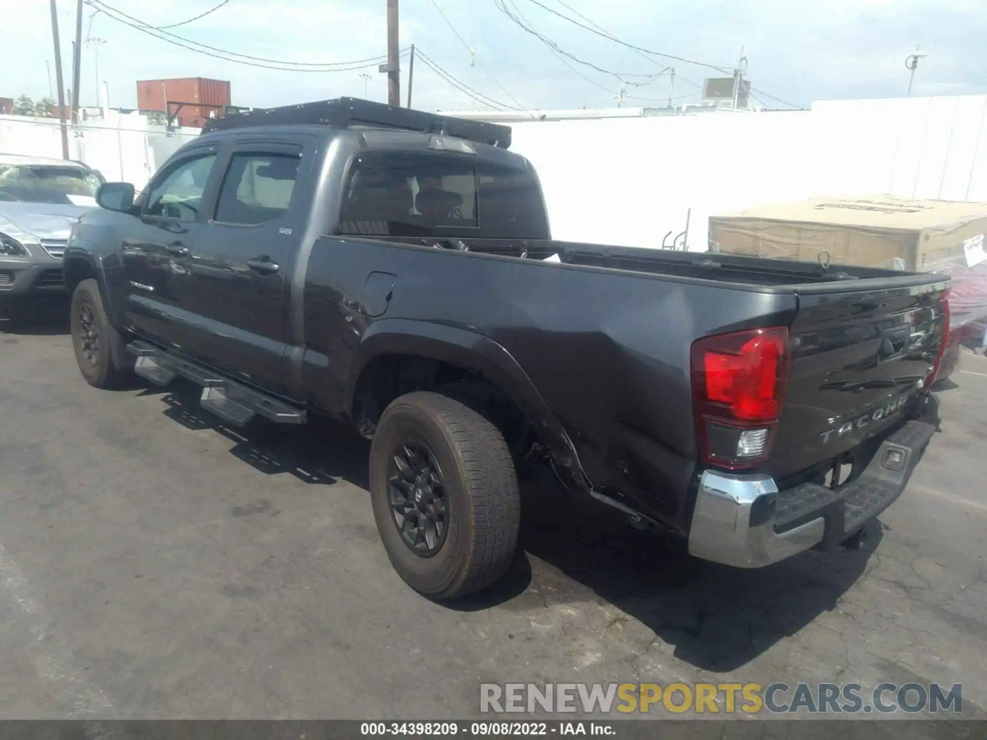 3 Photograph of a damaged car 3TMBZ5DN5MM028655 TOYOTA TACOMA 2WD 2021