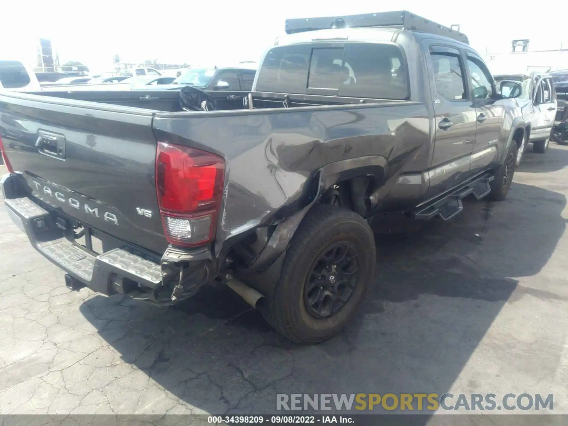 6 Photograph of a damaged car 3TMBZ5DN5MM028655 TOYOTA TACOMA 2WD 2021