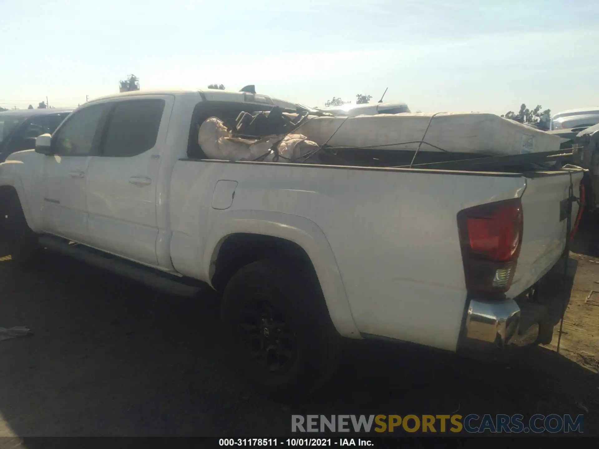 3 Photograph of a damaged car 3TMBZ5DN5MM029210 TOYOTA TACOMA 2WD 2021