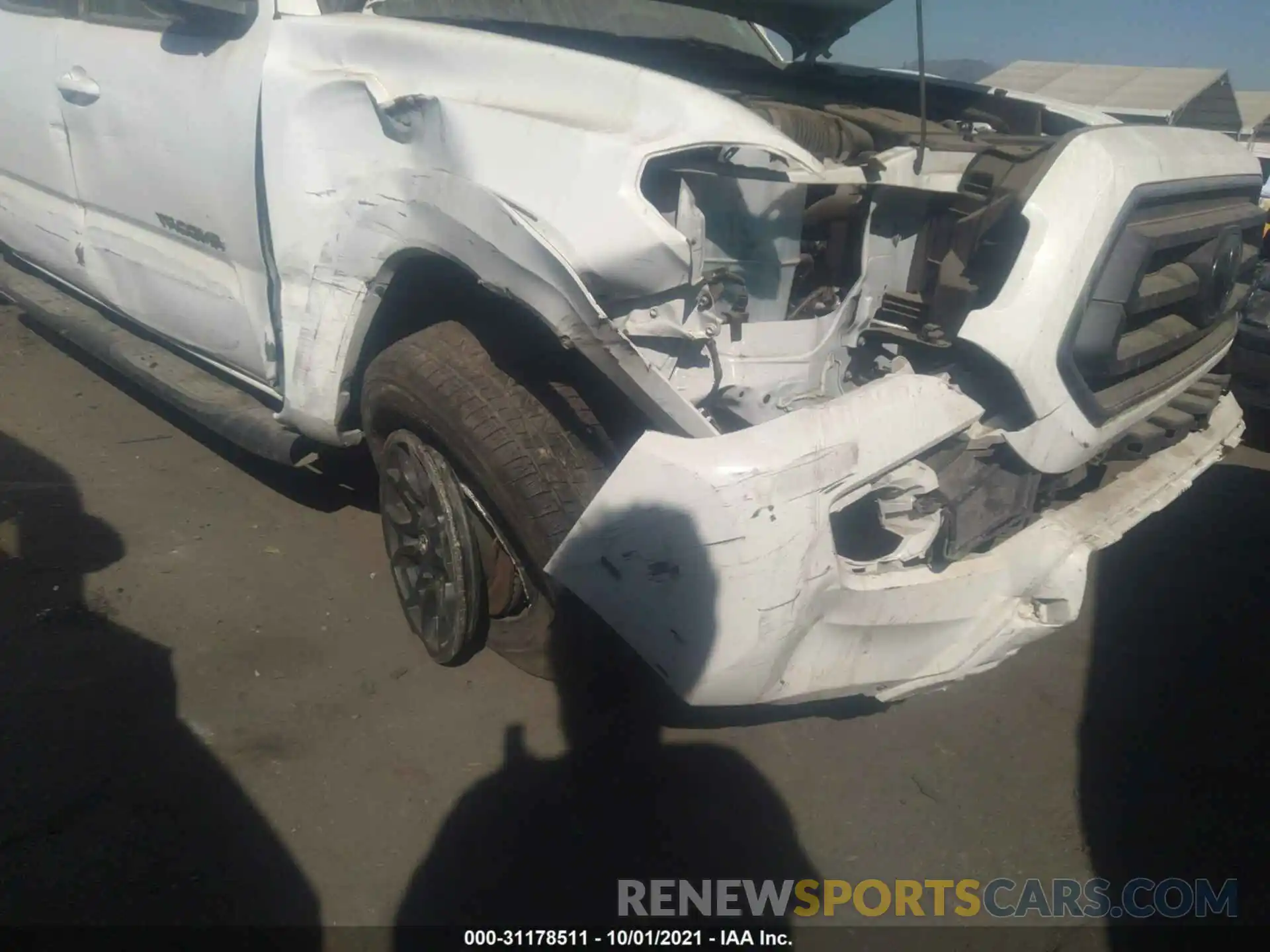 6 Photograph of a damaged car 3TMBZ5DN5MM029210 TOYOTA TACOMA 2WD 2021