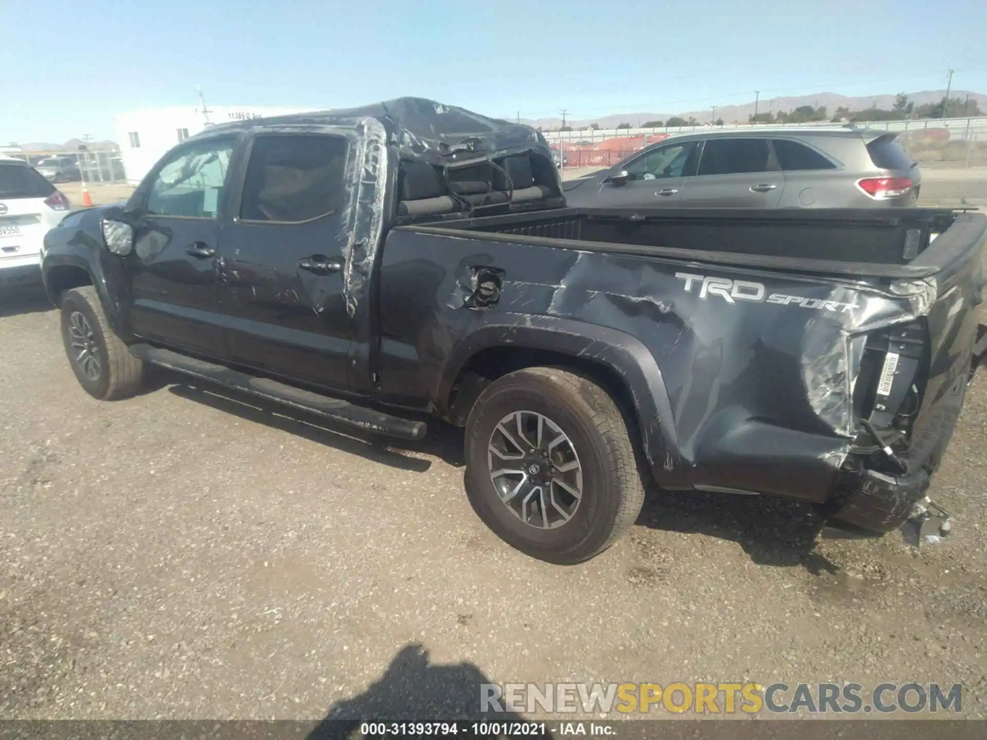 3 Photograph of a damaged car 3TMBZ5DN5MM029871 TOYOTA TACOMA 2WD 2021